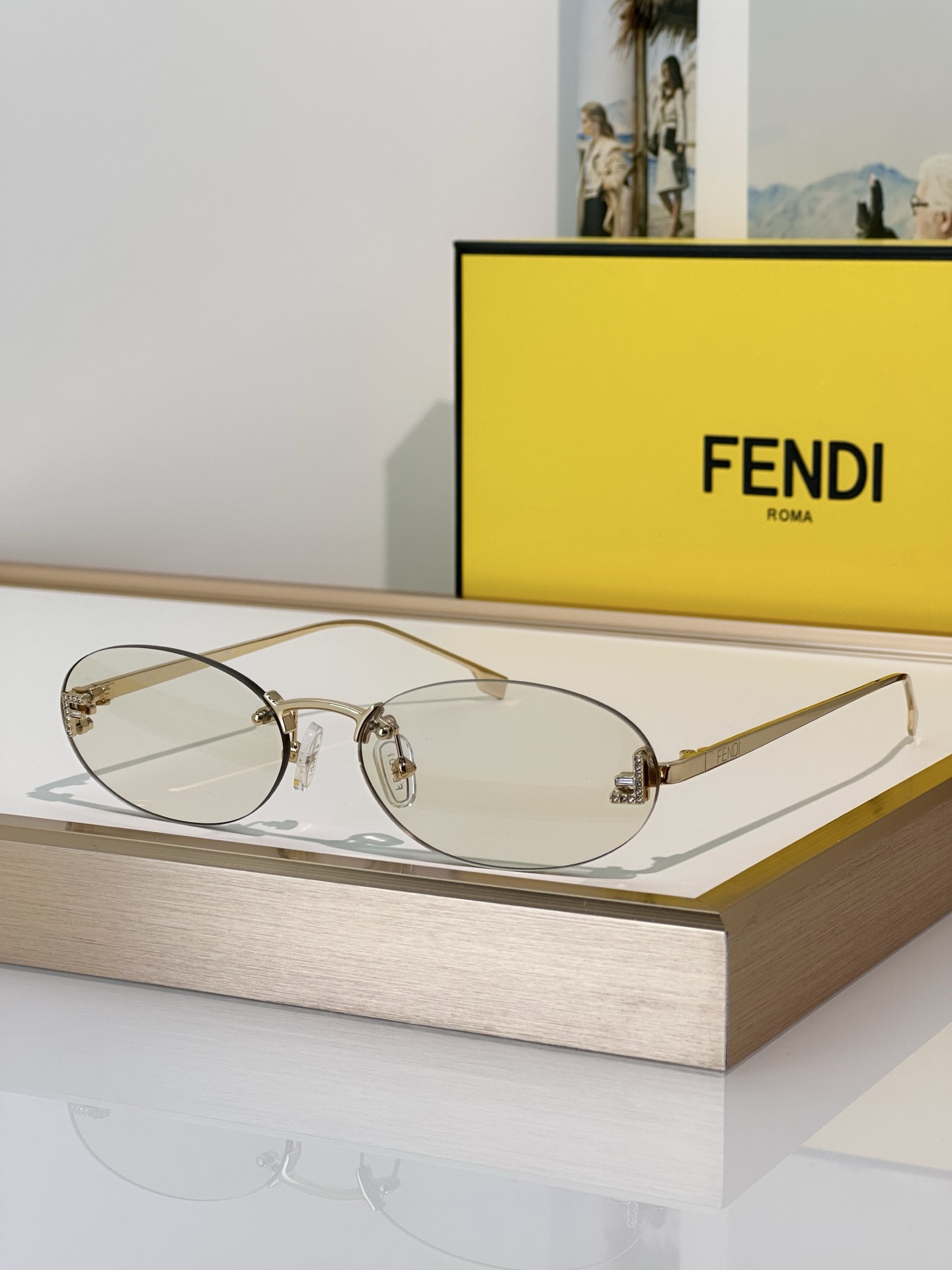 F**di glasses fe4075us