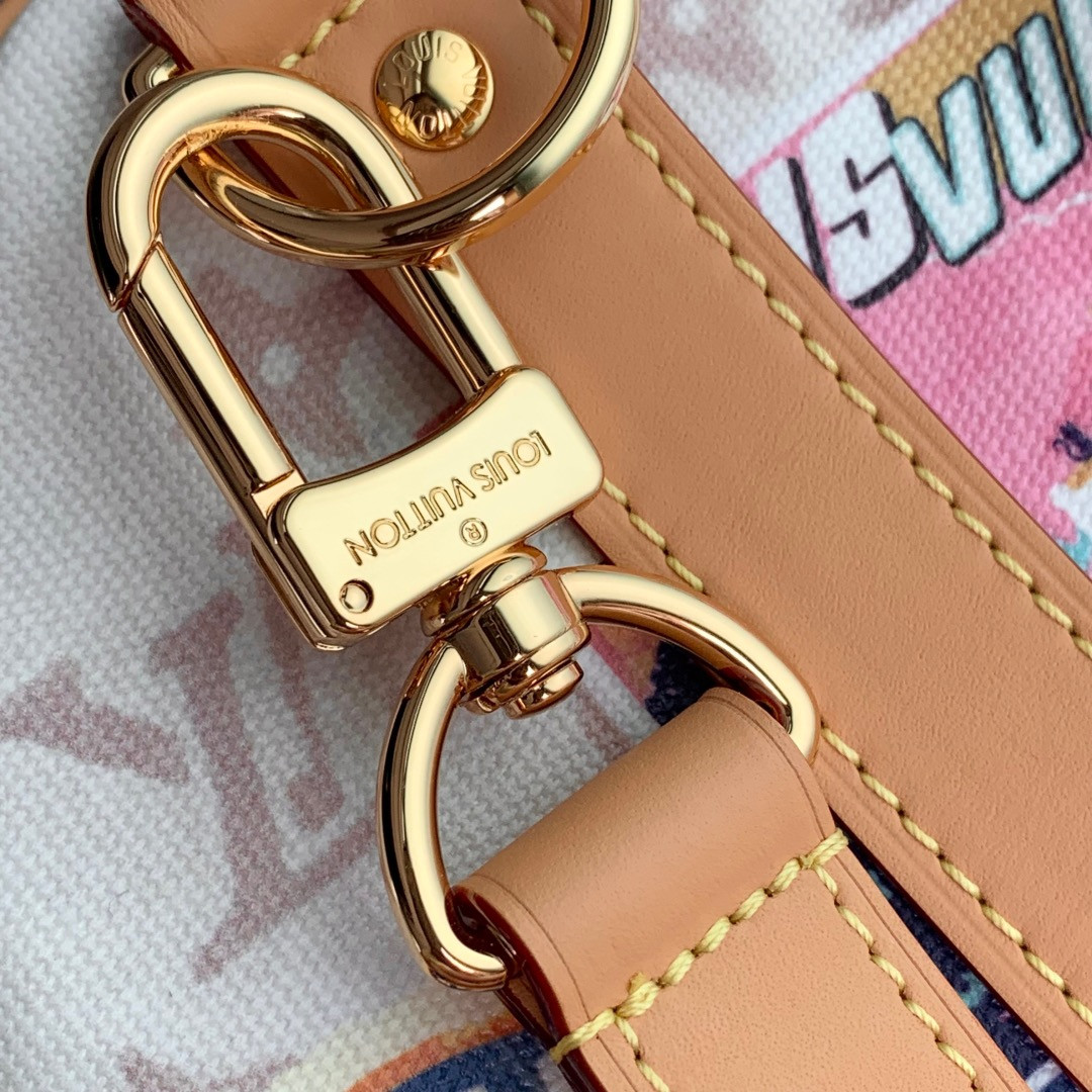 LV Keepall Bandouliere 45 M14736 45 x 27 x 20 cm