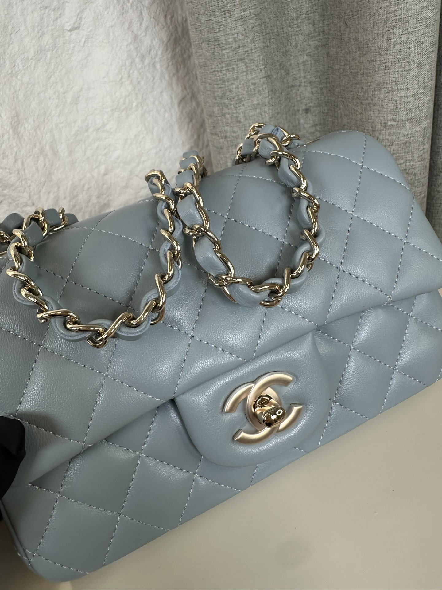 Ch**el Mini Flap Bag 20x12x6cm