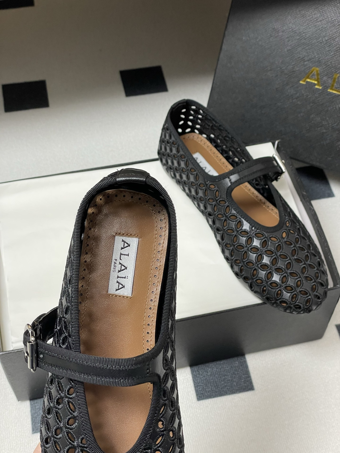 ua alaïa braided ballet flats(cusT0mized size 7-10 days production time)