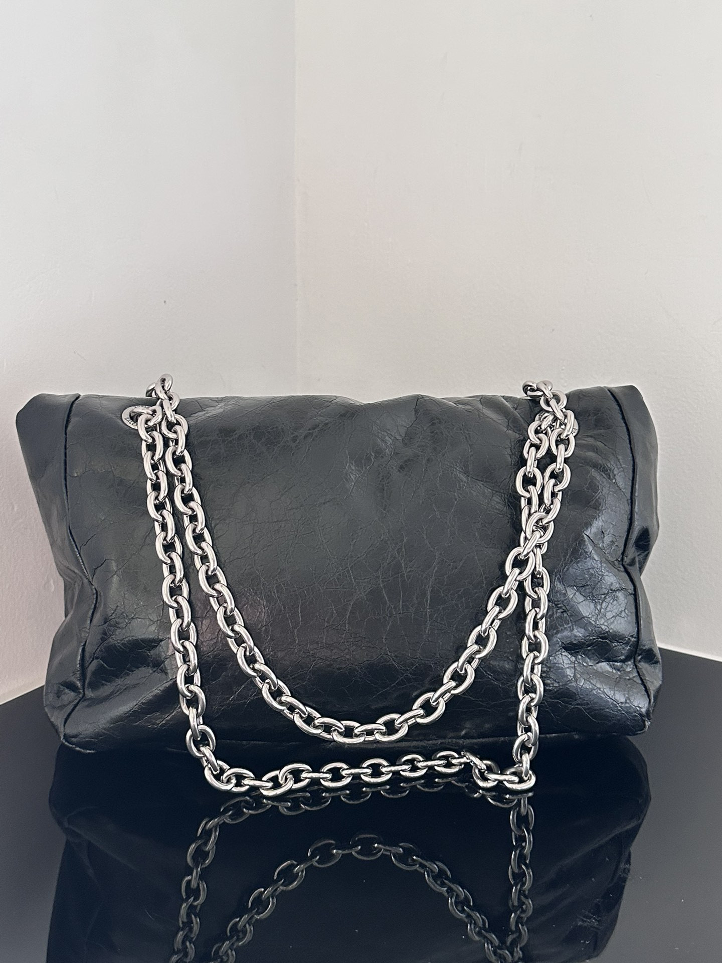 Ba1en*iaga Monaco Chain Bag Small 27.9x18x9.9cm