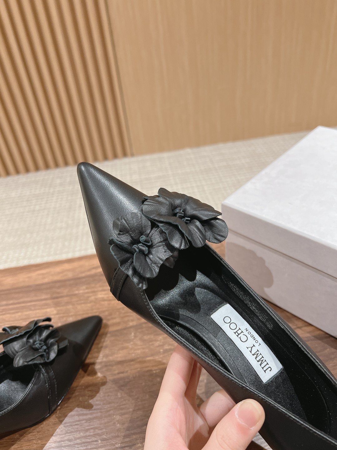 UA J1m*y Ch00 ROSALIA FLOWERS Pumps 6.5cm