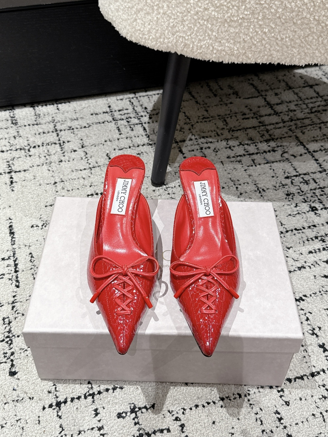 UA J1m*y Ch00 Scarlett Mule 5cm