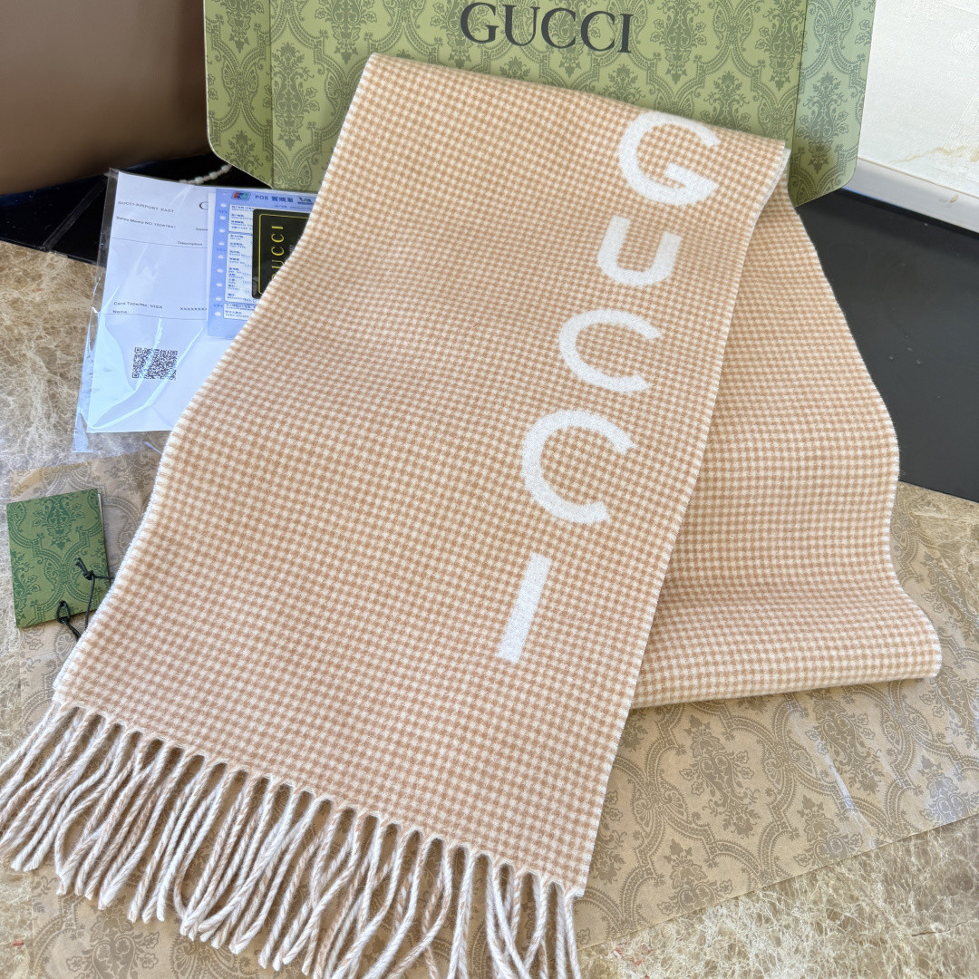 Gvc*1 scarf 30x180cm 100%cashmere