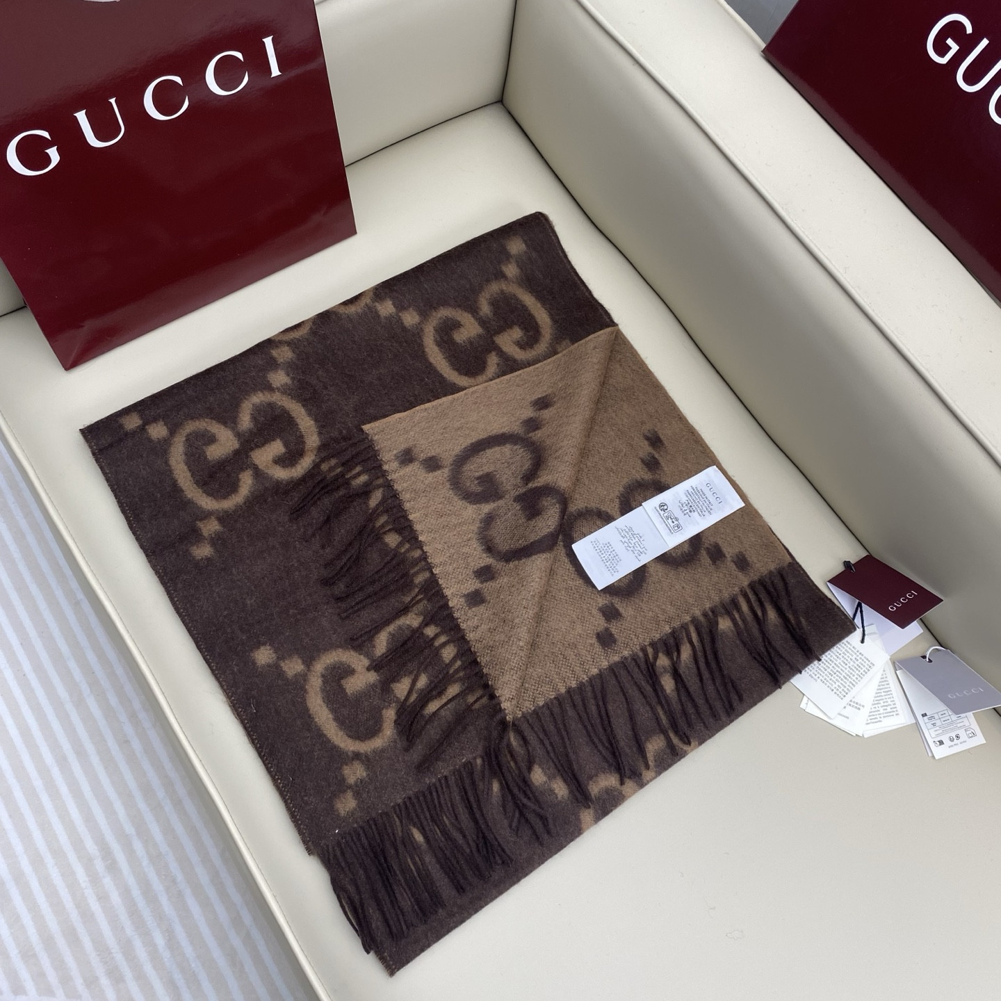 Gvc*1 scarf 45x200cm 100% cashmere
