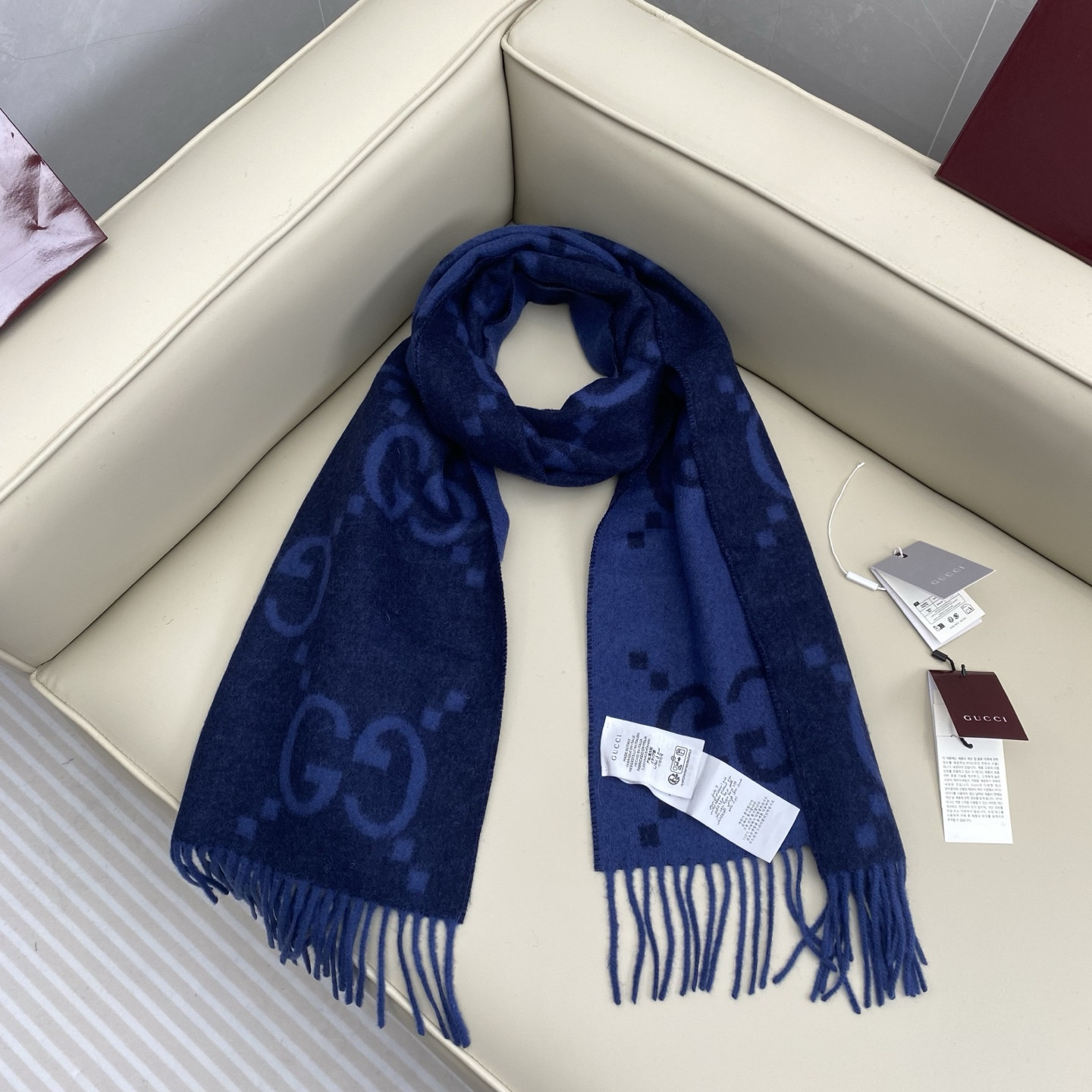 Gvc*1 scarf 45x200cm 100% cashmere