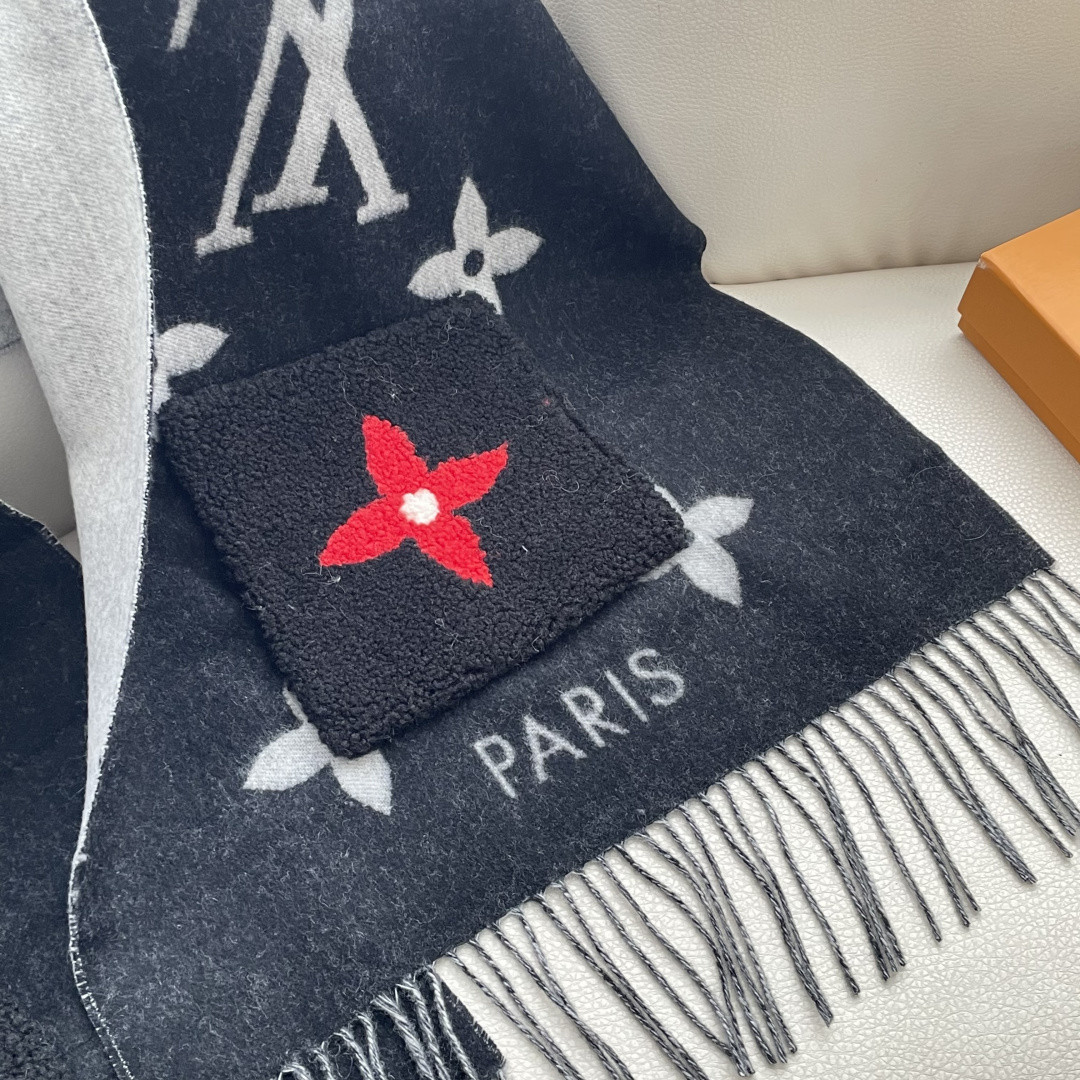 l0vis Vvtt0n scarf 46x190cm