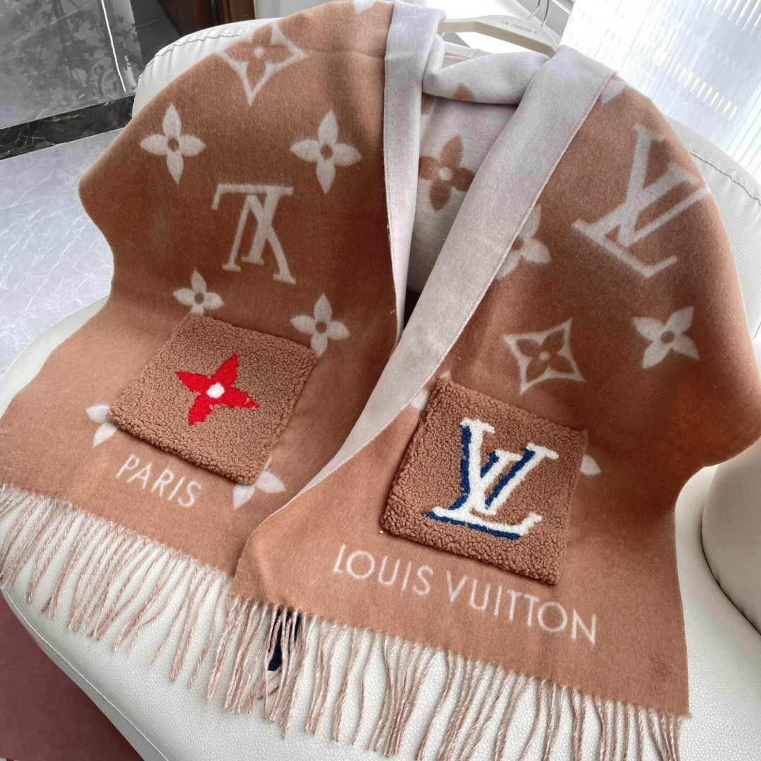 l0vis Vvtt0n scarf 46x190cm