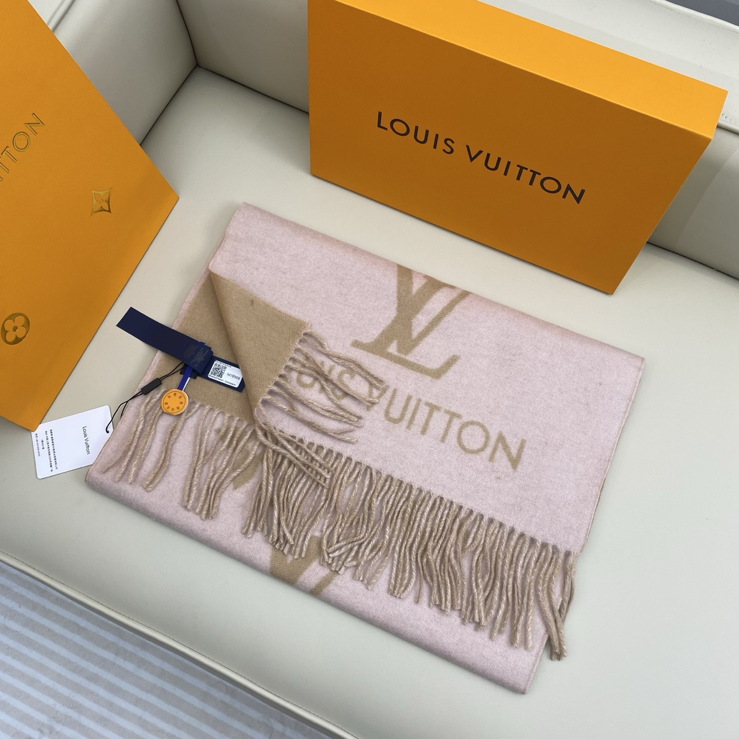 l0vis Vvtt0n reykjavik scarf 45x190cm 100% cashmere