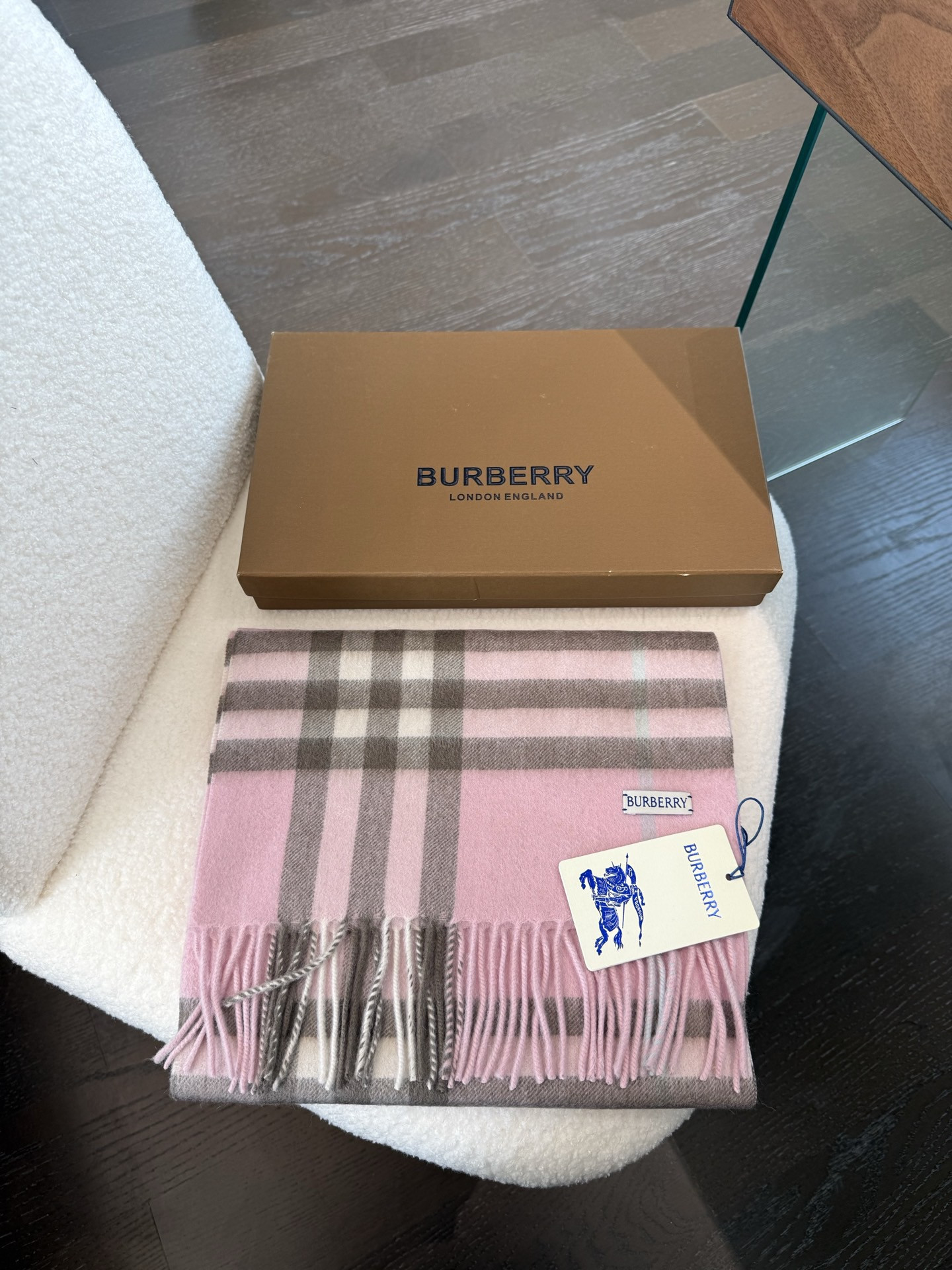 Bv*b*rry scarf 30x180cm
