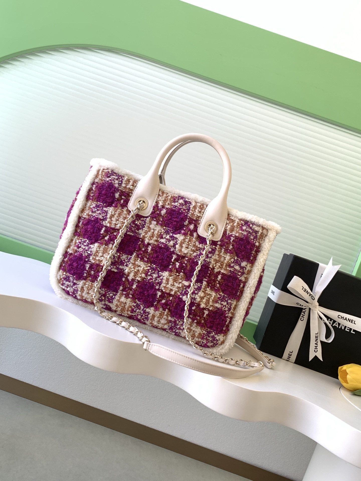 Ch**el Small Shopping Bag 24x33.5x11cm