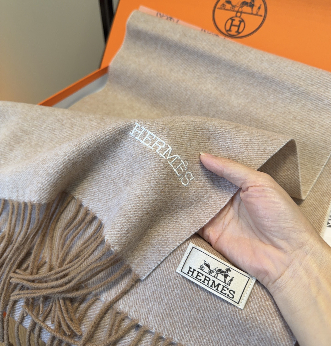 Hermès scarf 35x190cm