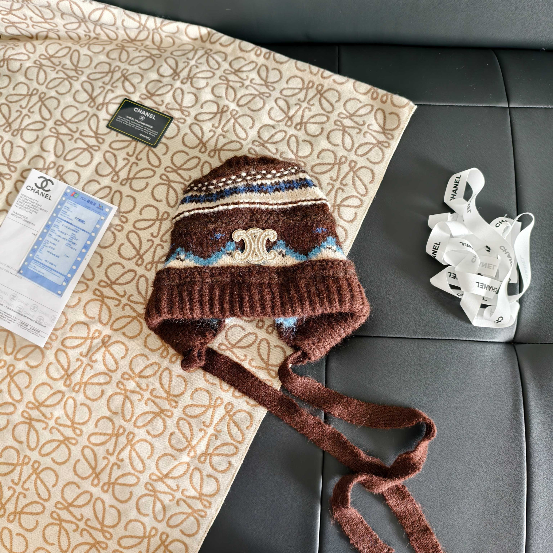 Celine Knit Trapper Hat