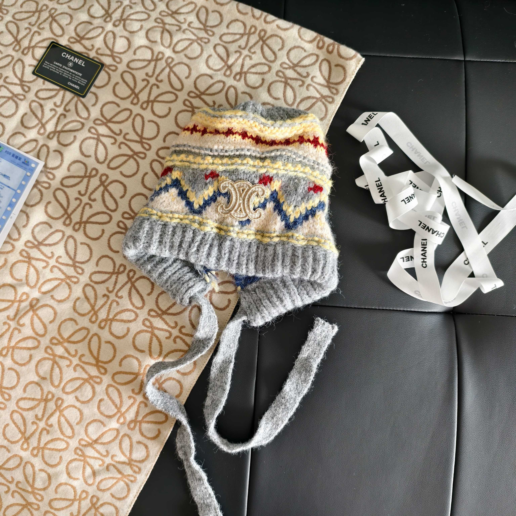 Celine Knit Trapper Hat