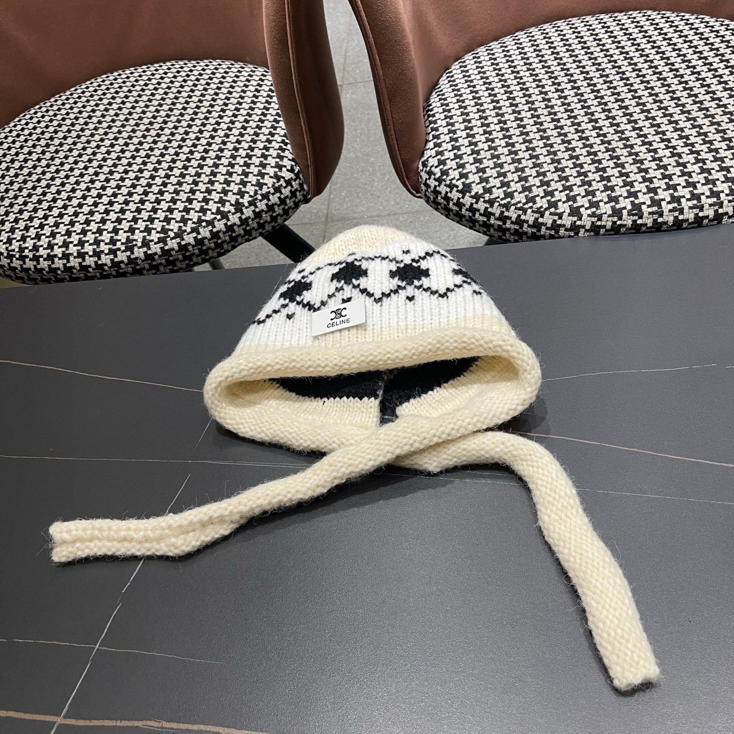 Celine Knit Trapper Hat