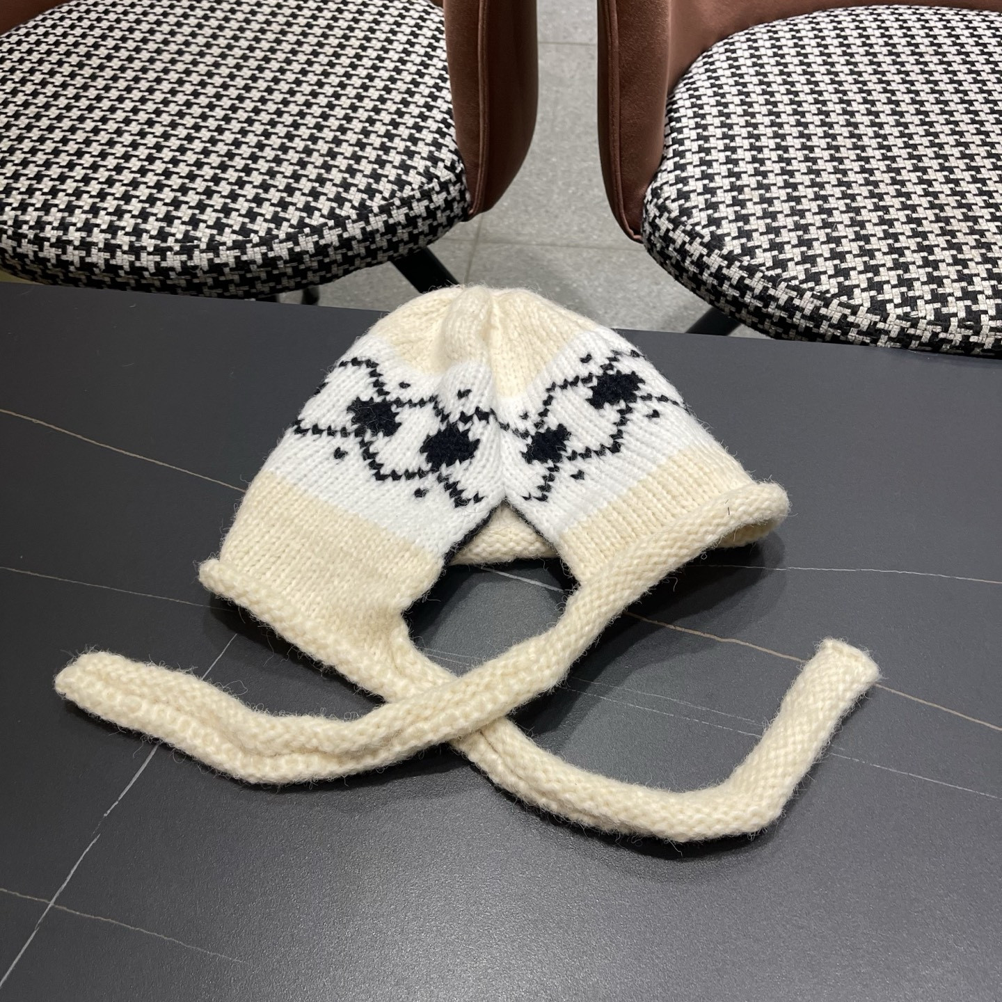 Celine Knit Trapper Hat