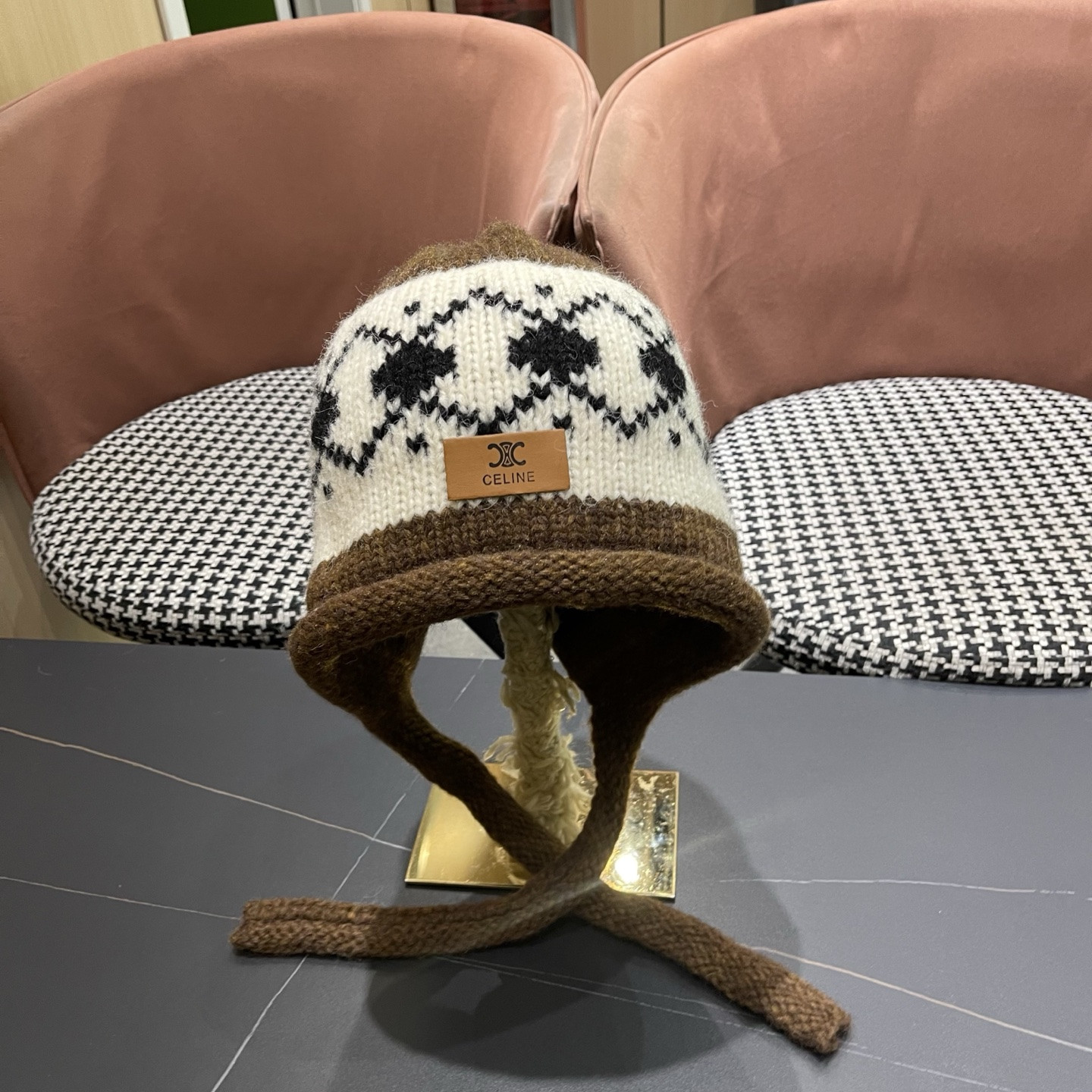 Celine Knit Trapper Hat