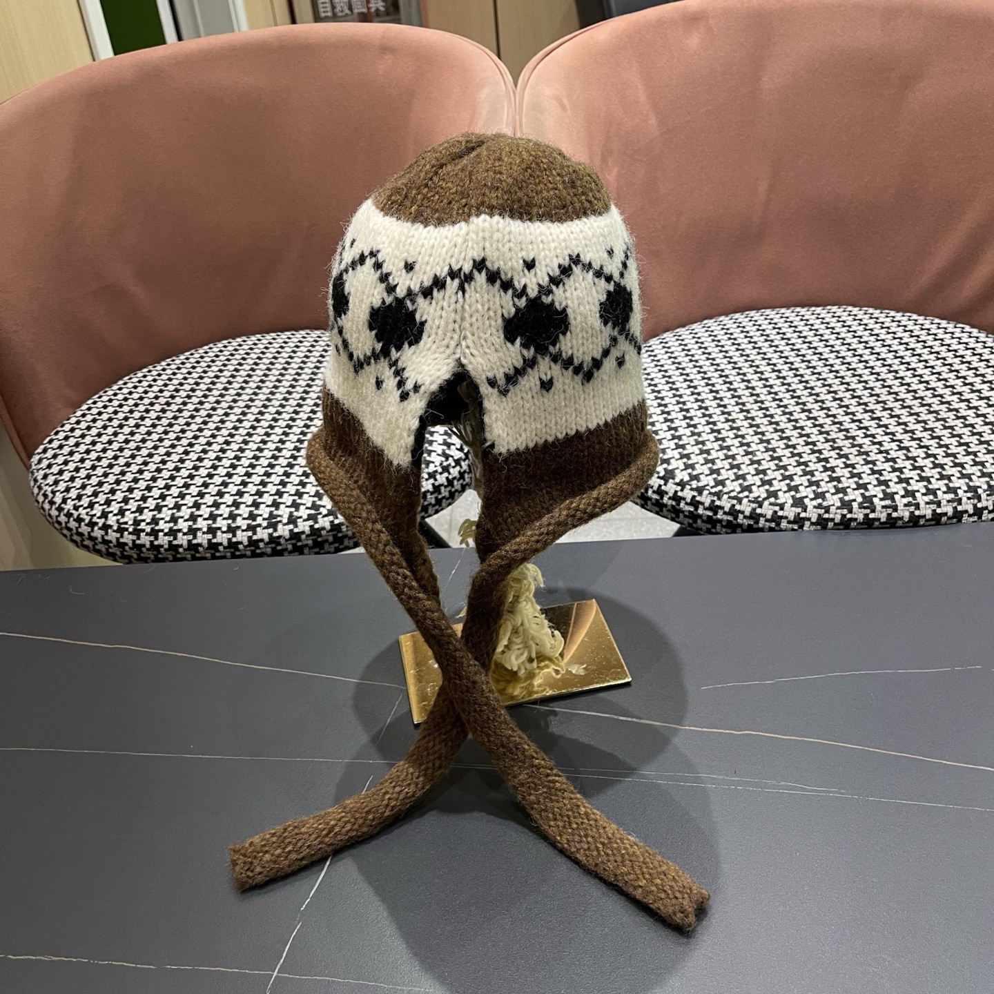 Celine Knit Trapper Hat