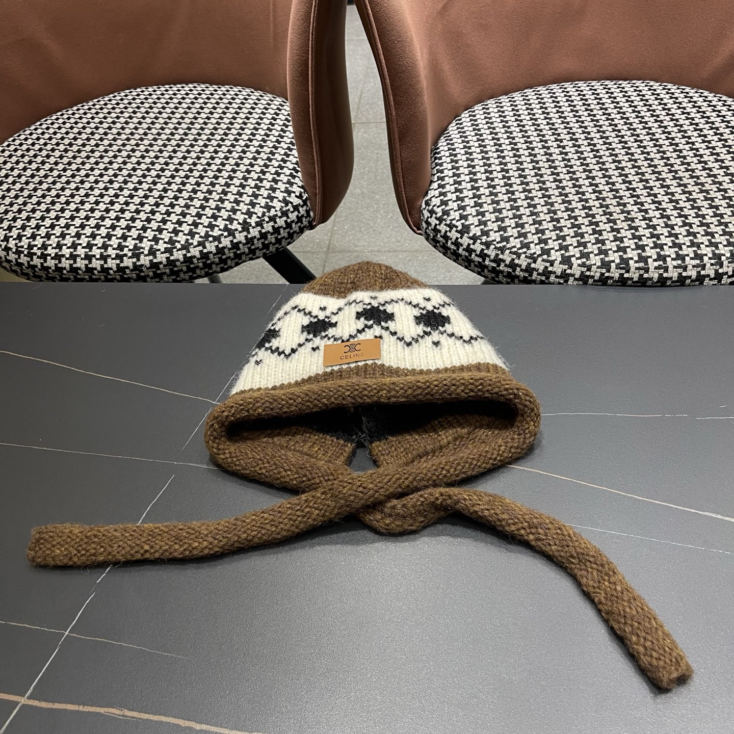 Celine Knit Trapper Hat
