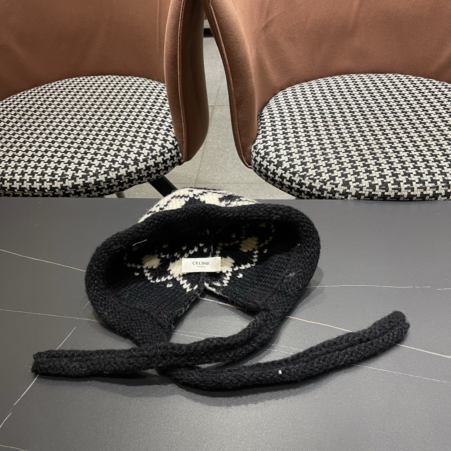 Celine Knit Trapper Hat