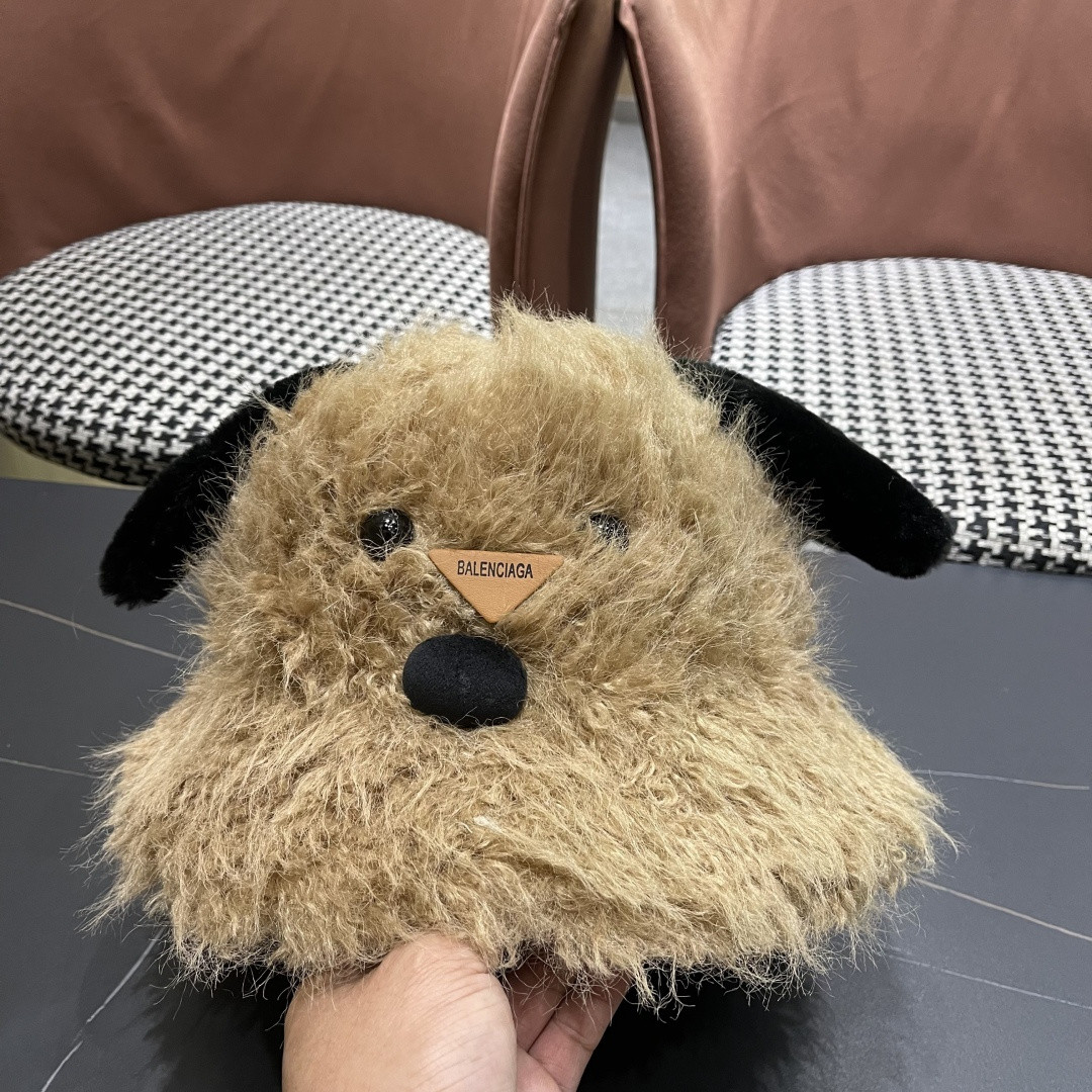Balenciaga Furry Dog Beanie