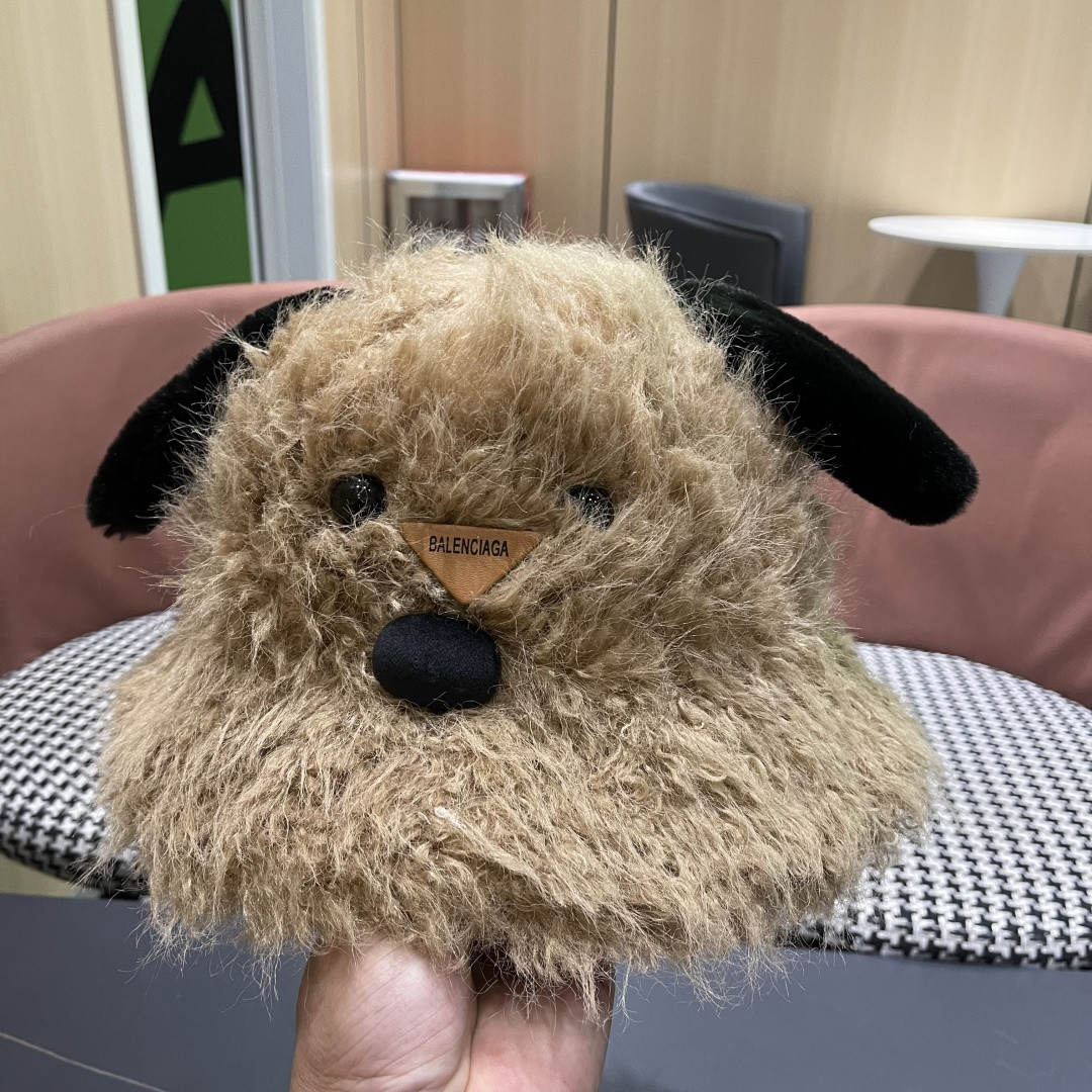 Balenciaga Furry Dog Beanie