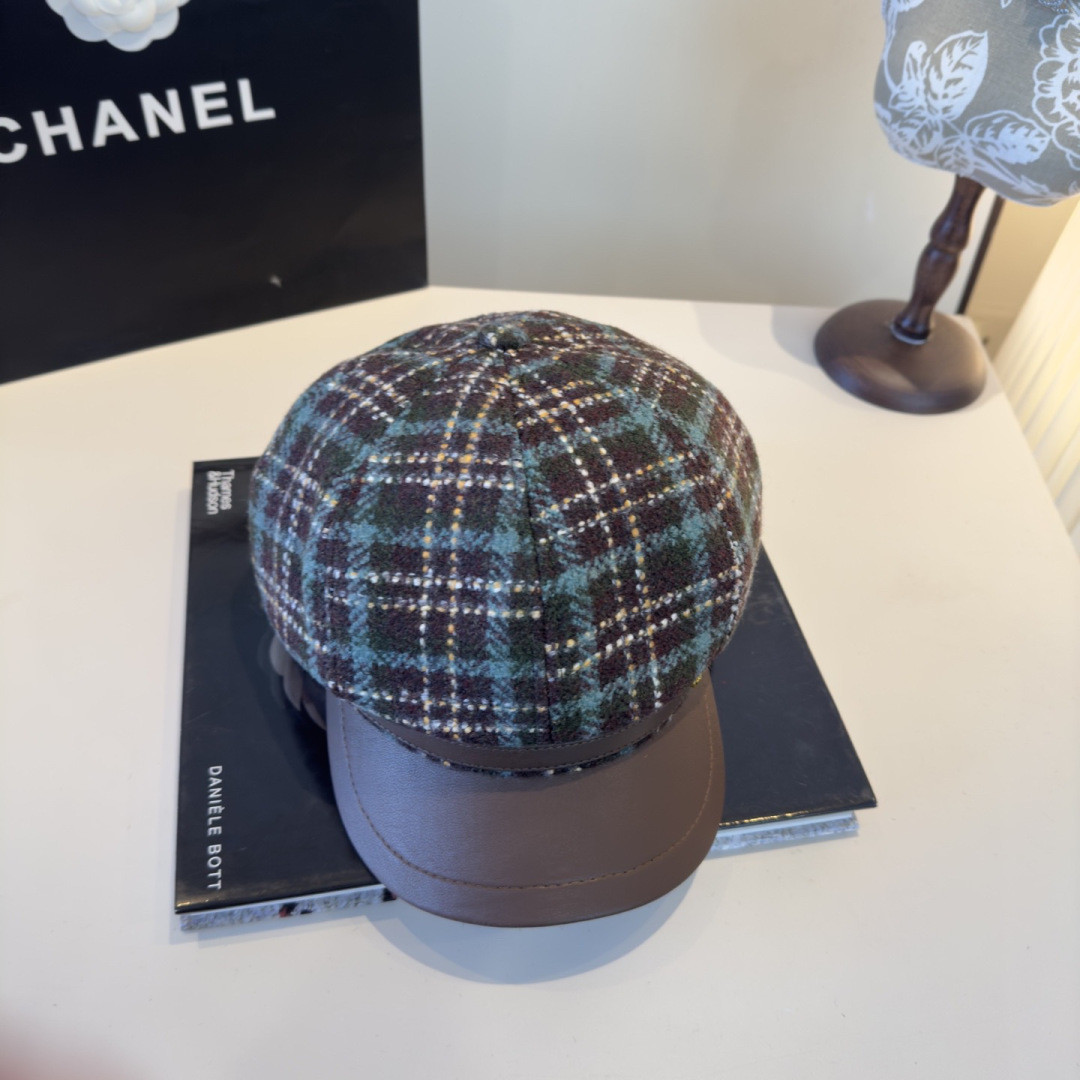 Chanel Newsboy Cap 57cm Head Circumference
