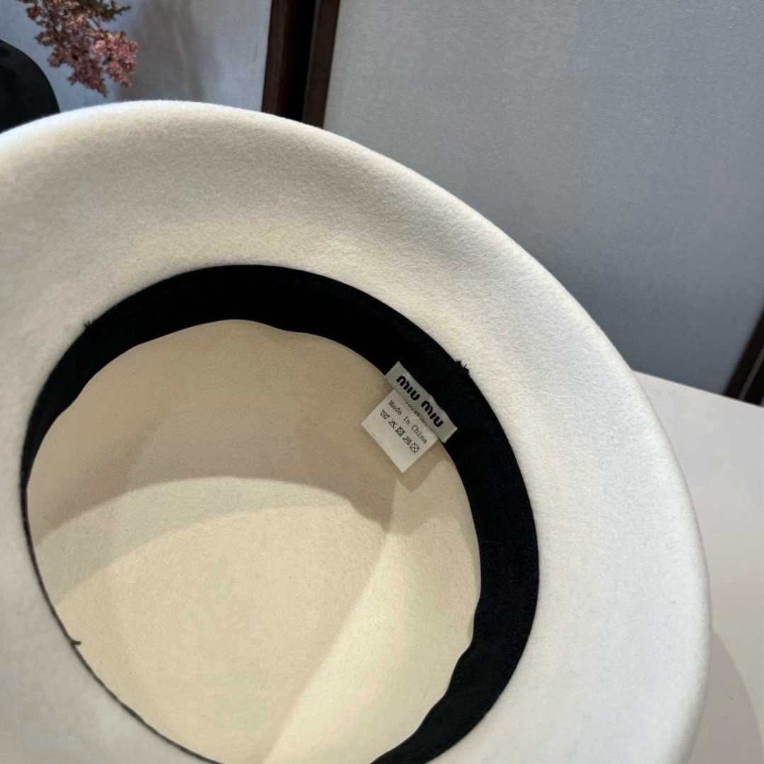 Dior Wool Felt Hat 57cm Head Circumference
