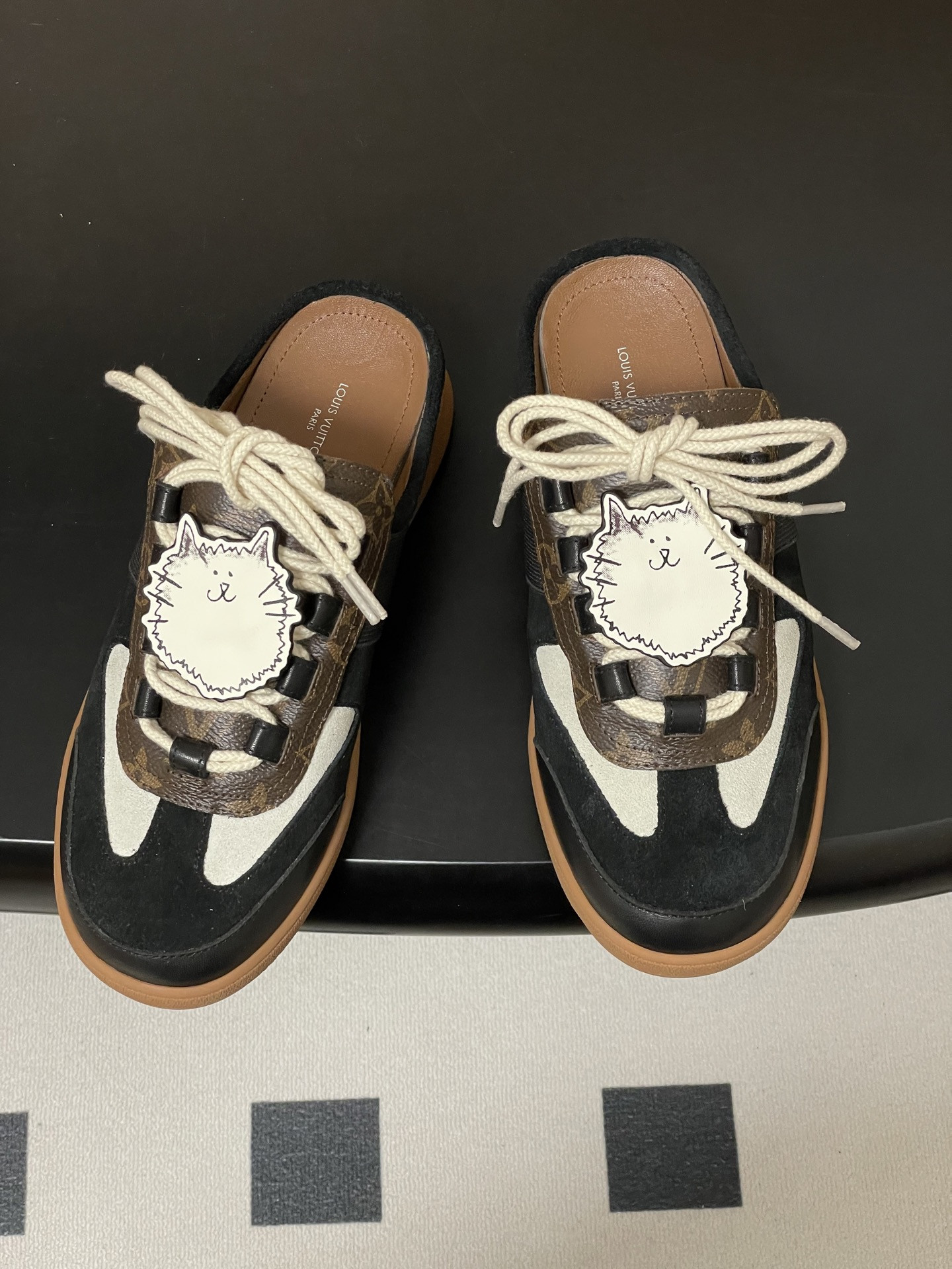 UA LV LOUS Open-Heel Sneakers