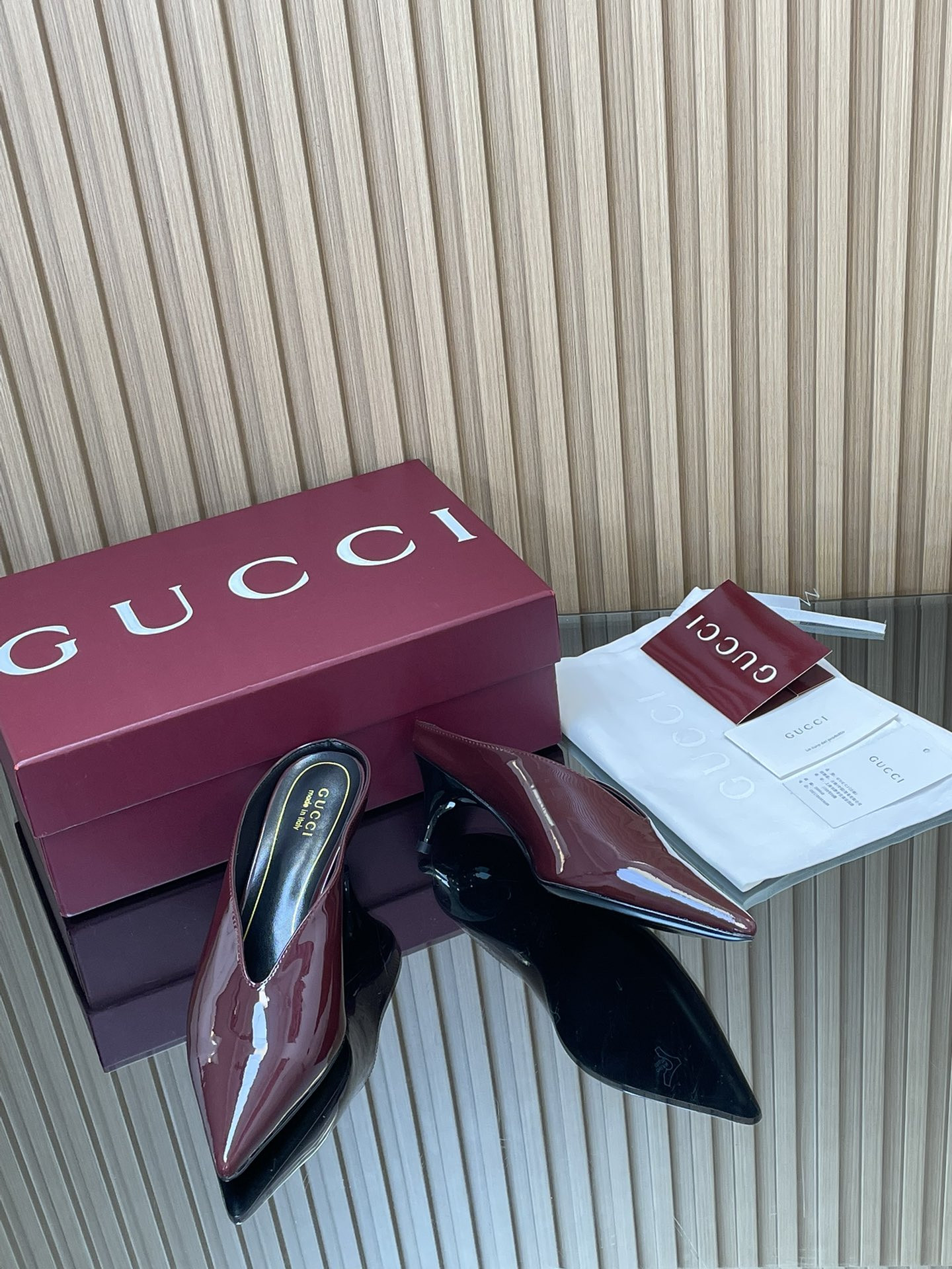 ua Gvc*1 97 heeled mule