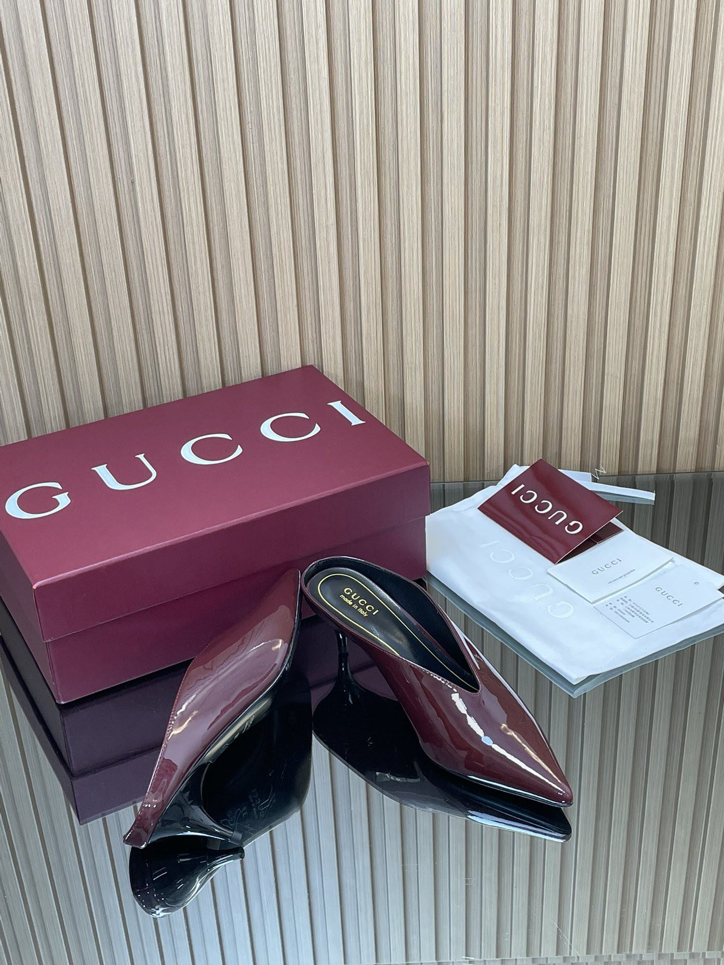 ua Gvc*1 97 heeled mule