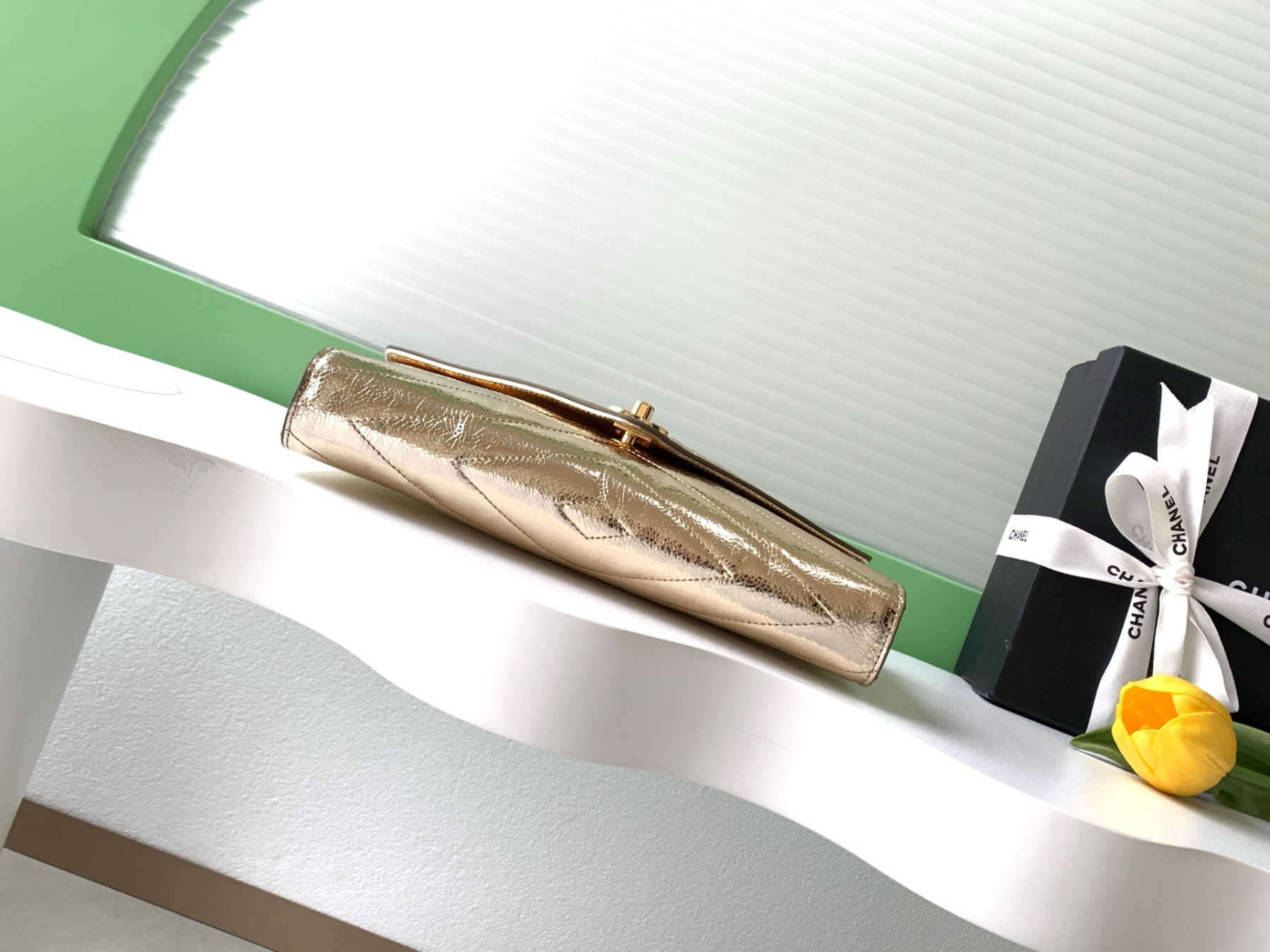 Chanel Holiday Collection Clutch 10x26x5cm
