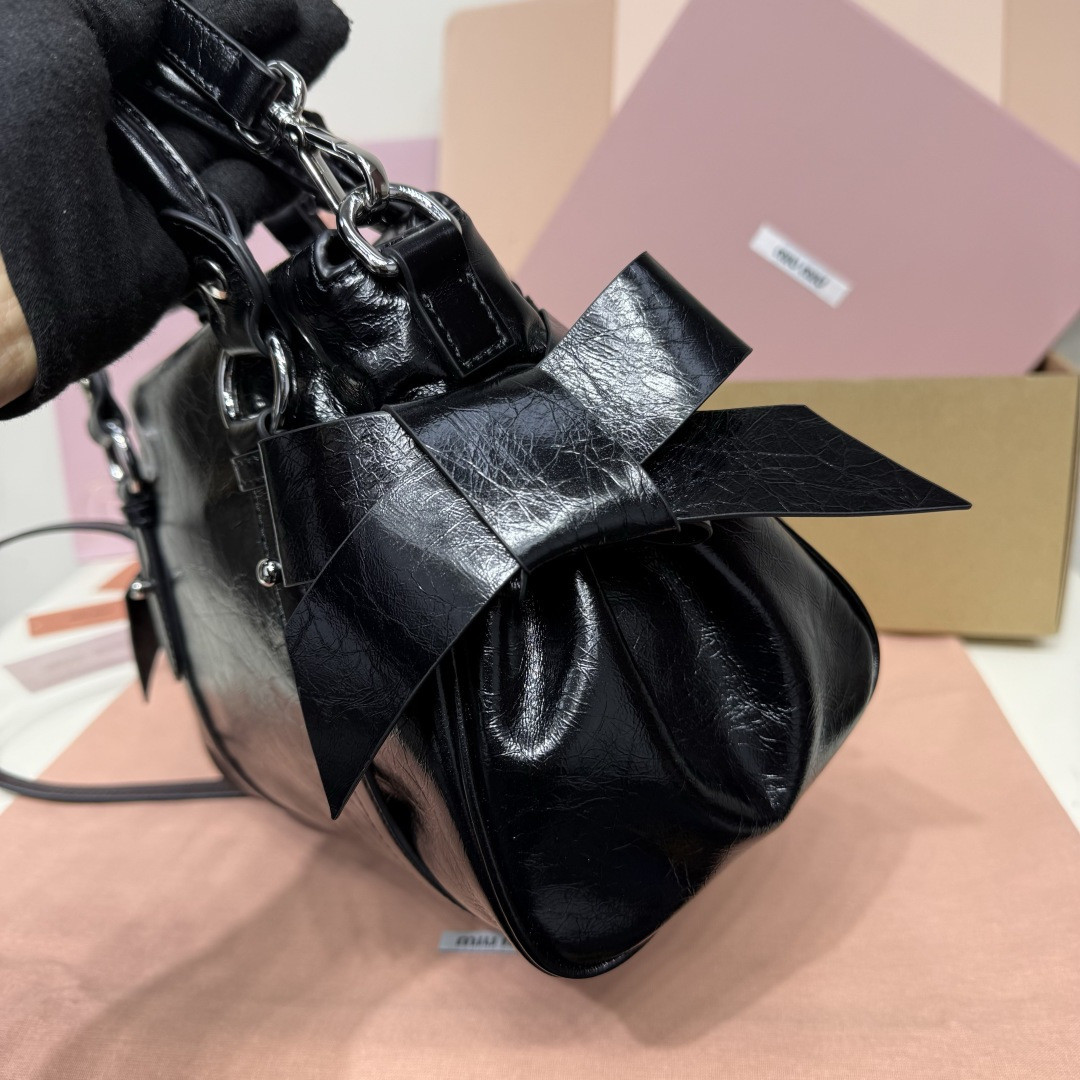 Miu Miu Motorcycle Bag 5BA327 27x22x13cm