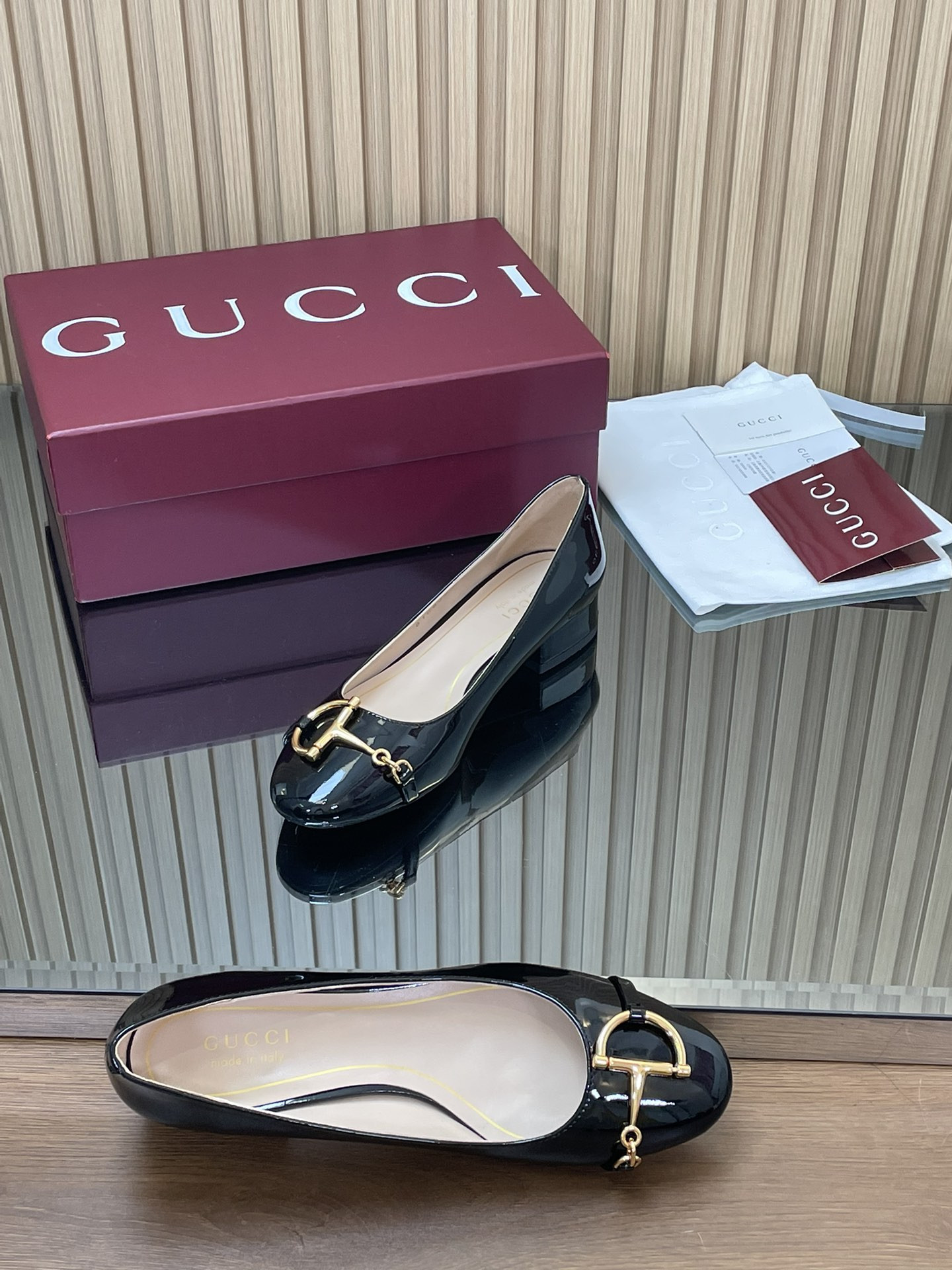 ua Gvc*1 ballet flat with half horsebit