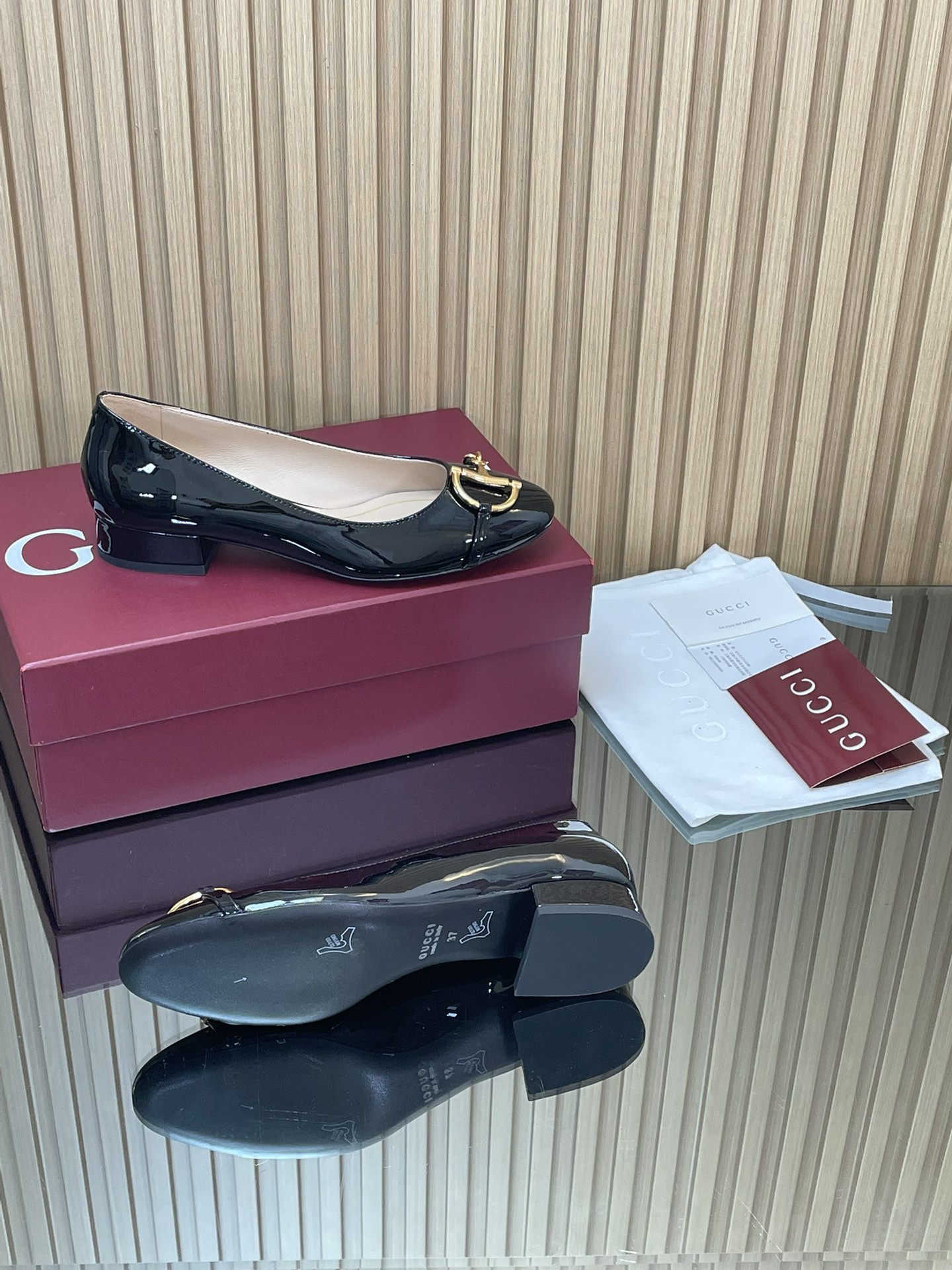 ua Gvc*1 ballet flat with half horsebit