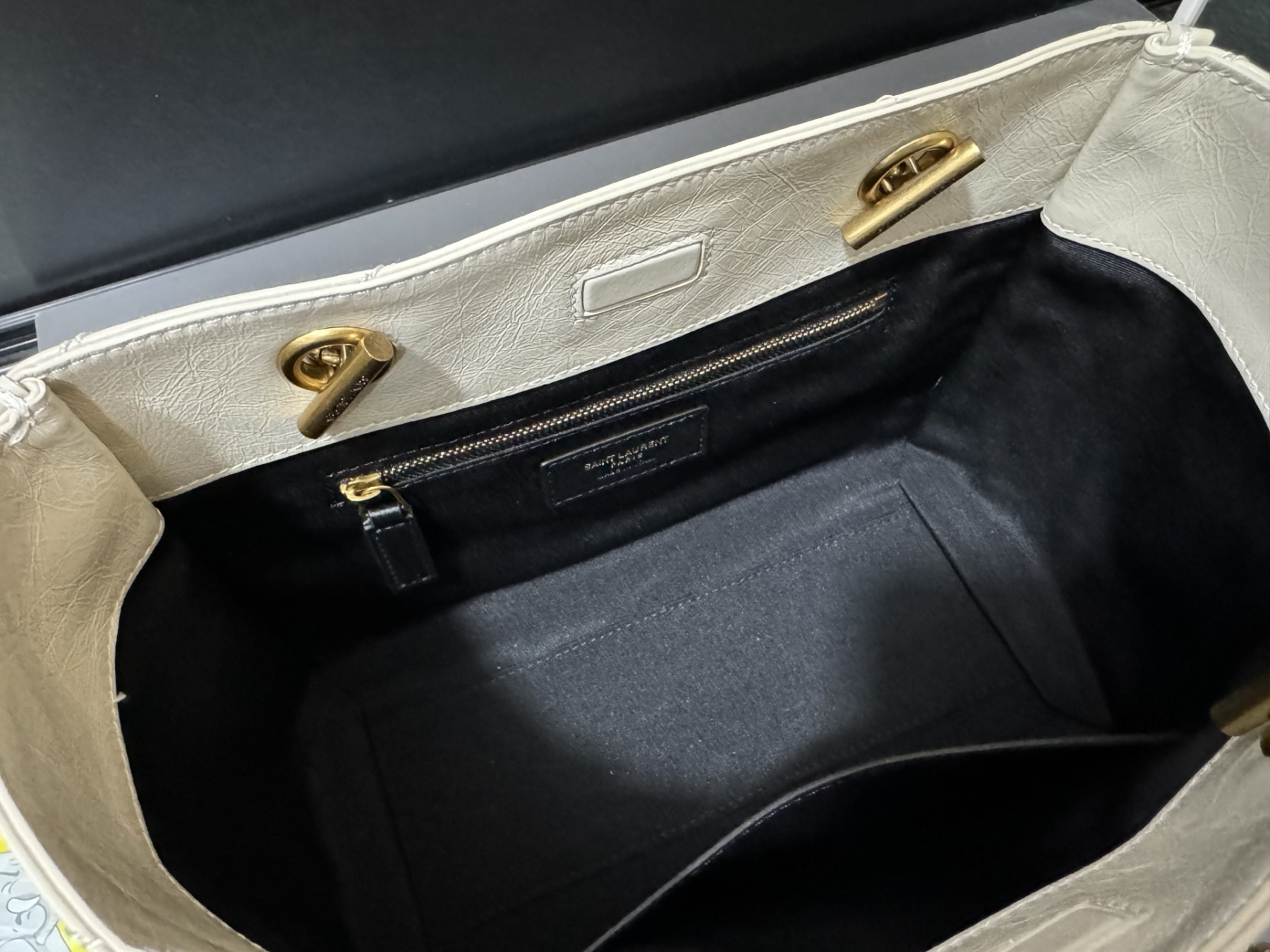 YSL NIKI Small Shopping in Vintage Leather 25x19x10cm