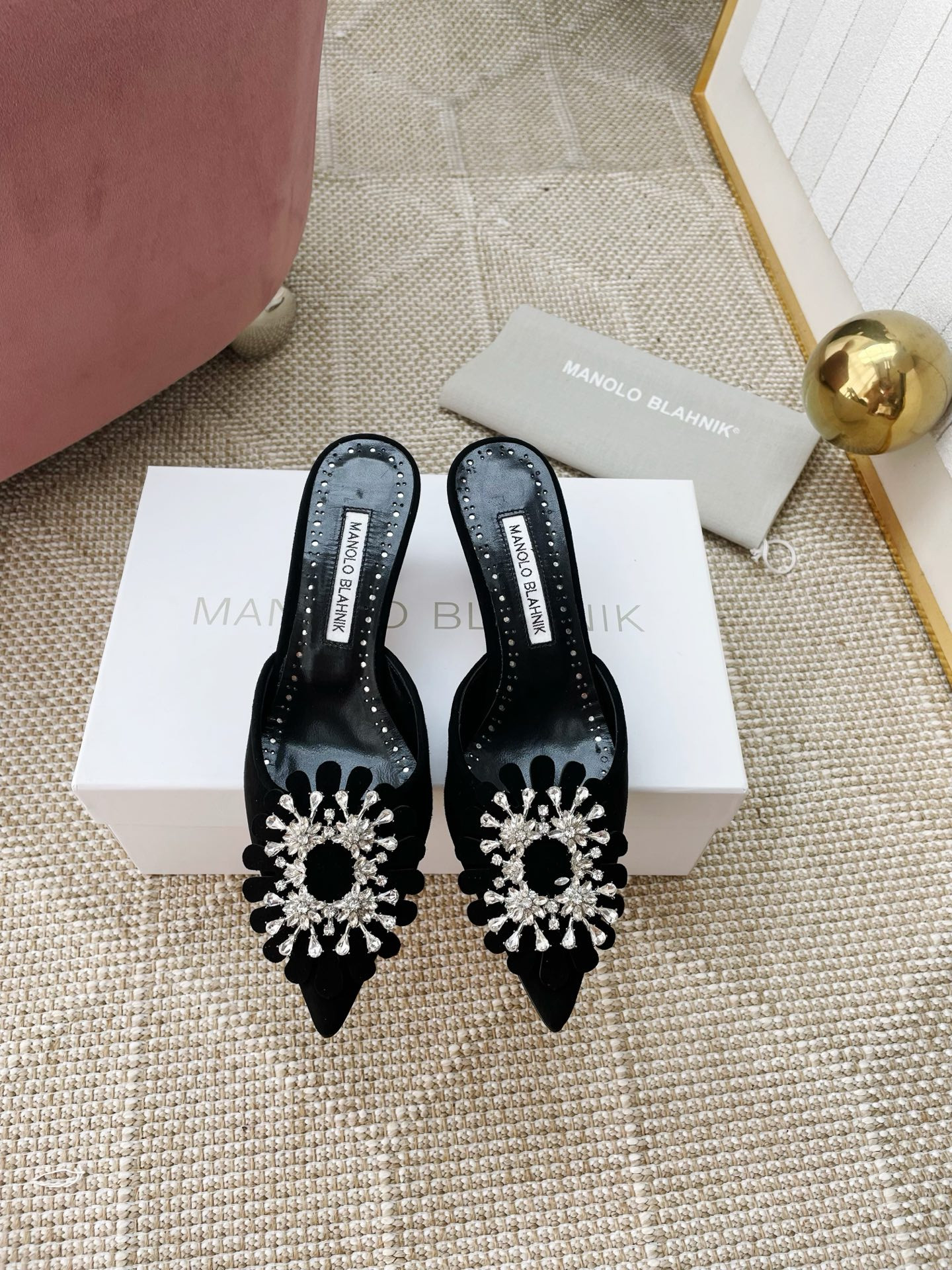 ua man010 B1ahn*k shogmu mules 50mm