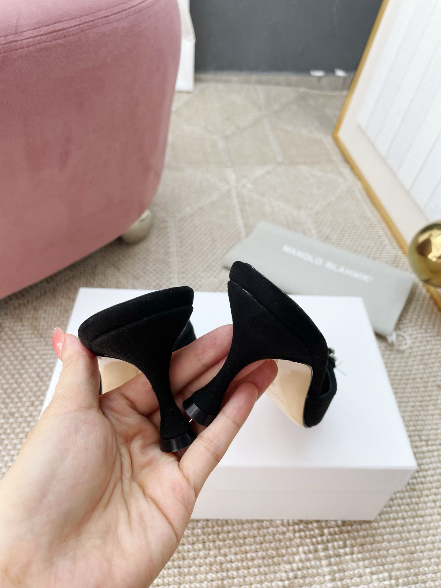 ua man010 B1ahn*k shogmu mules 50mm
