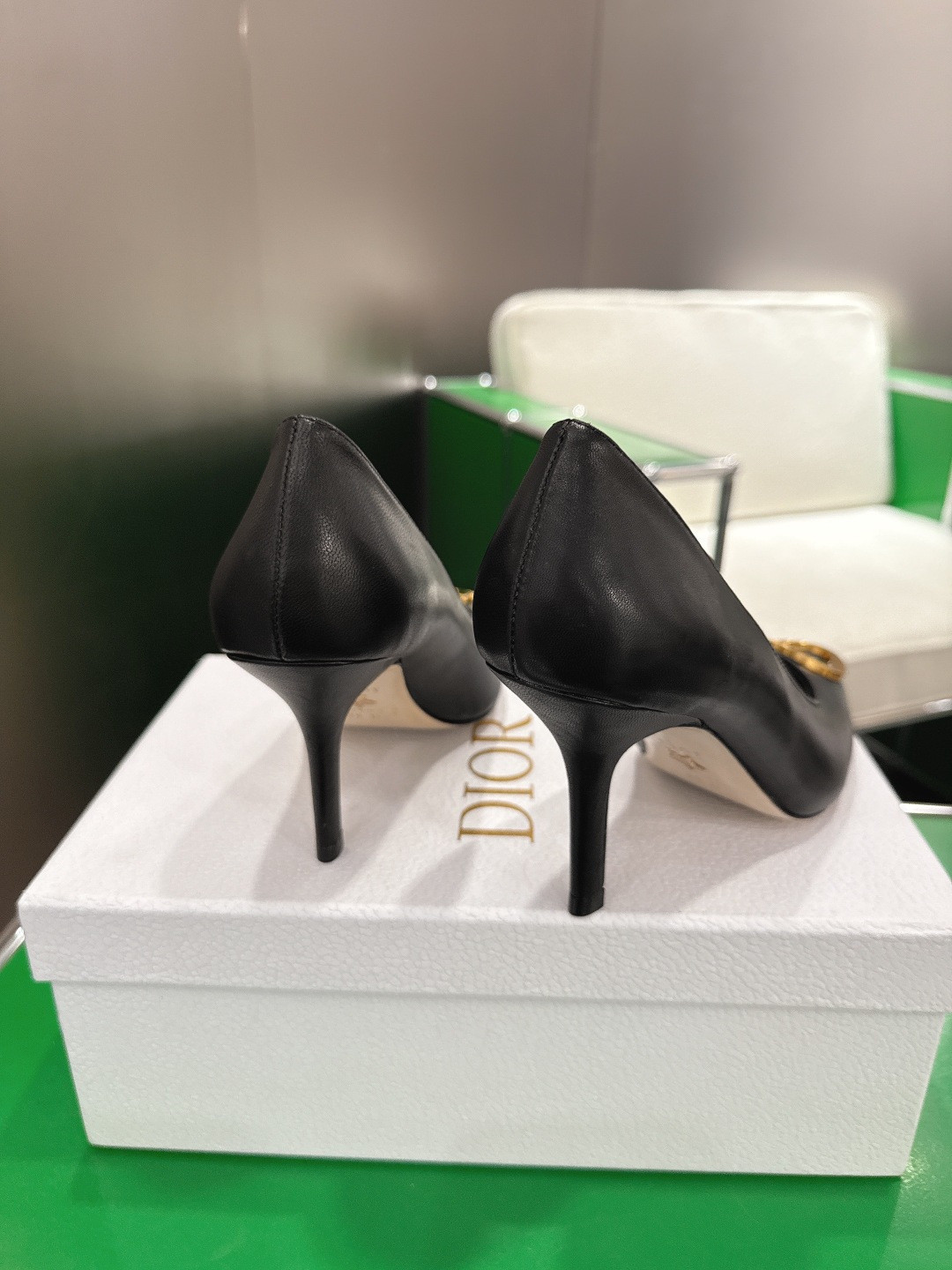 ua D10r initials pump 8.5cm heel