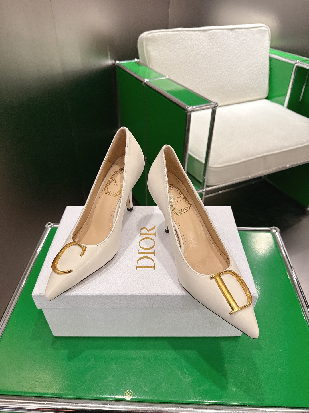 ua D10r initials pump 8.5cm heel