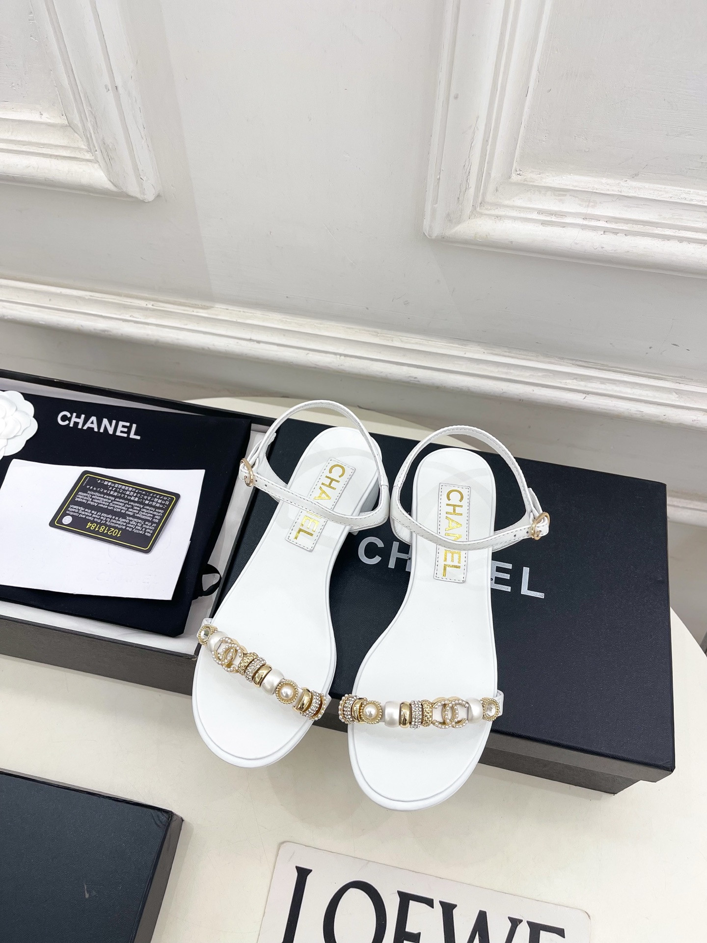 UA Chanel Sandals