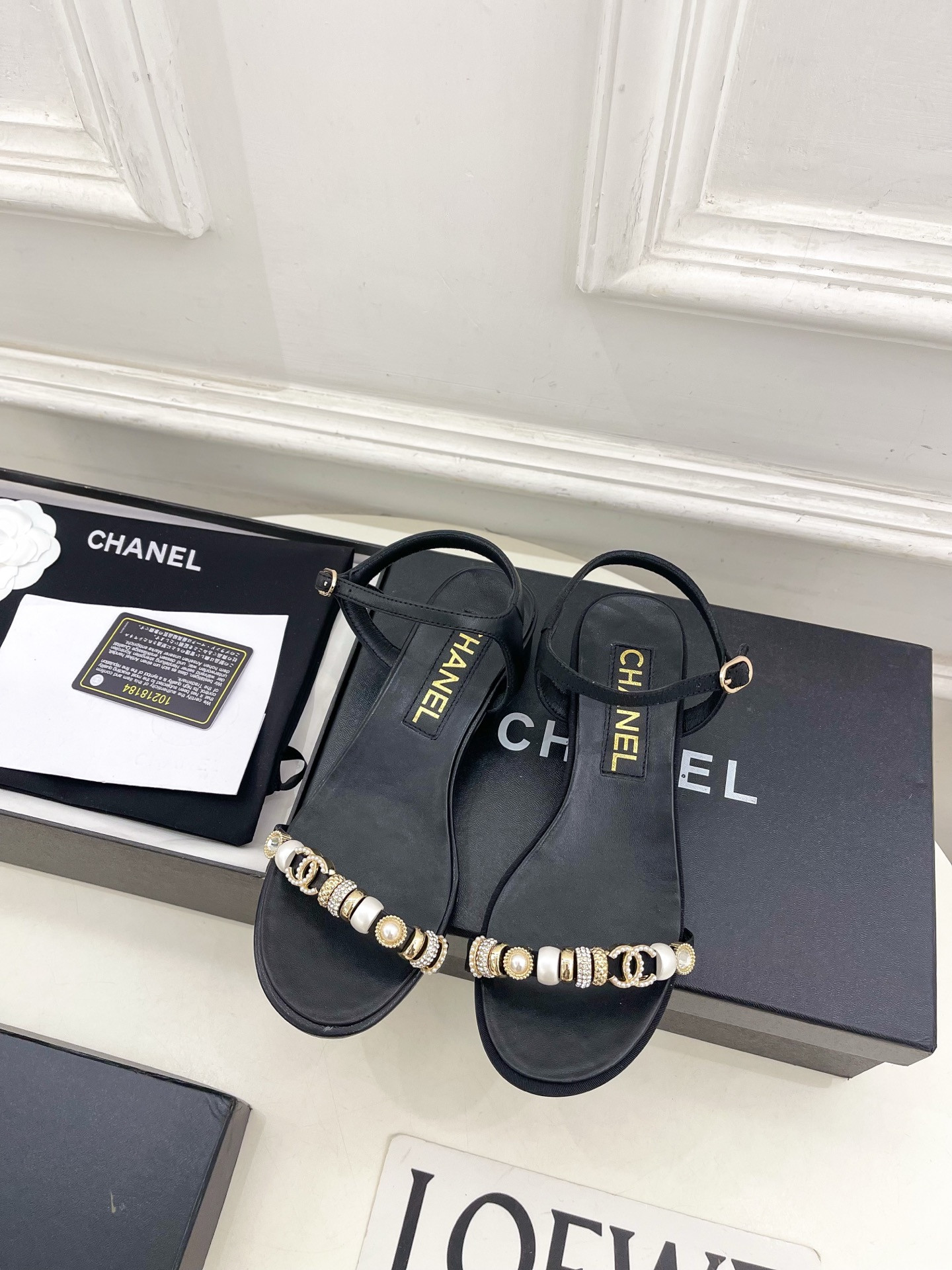 UA Chanel Sandals