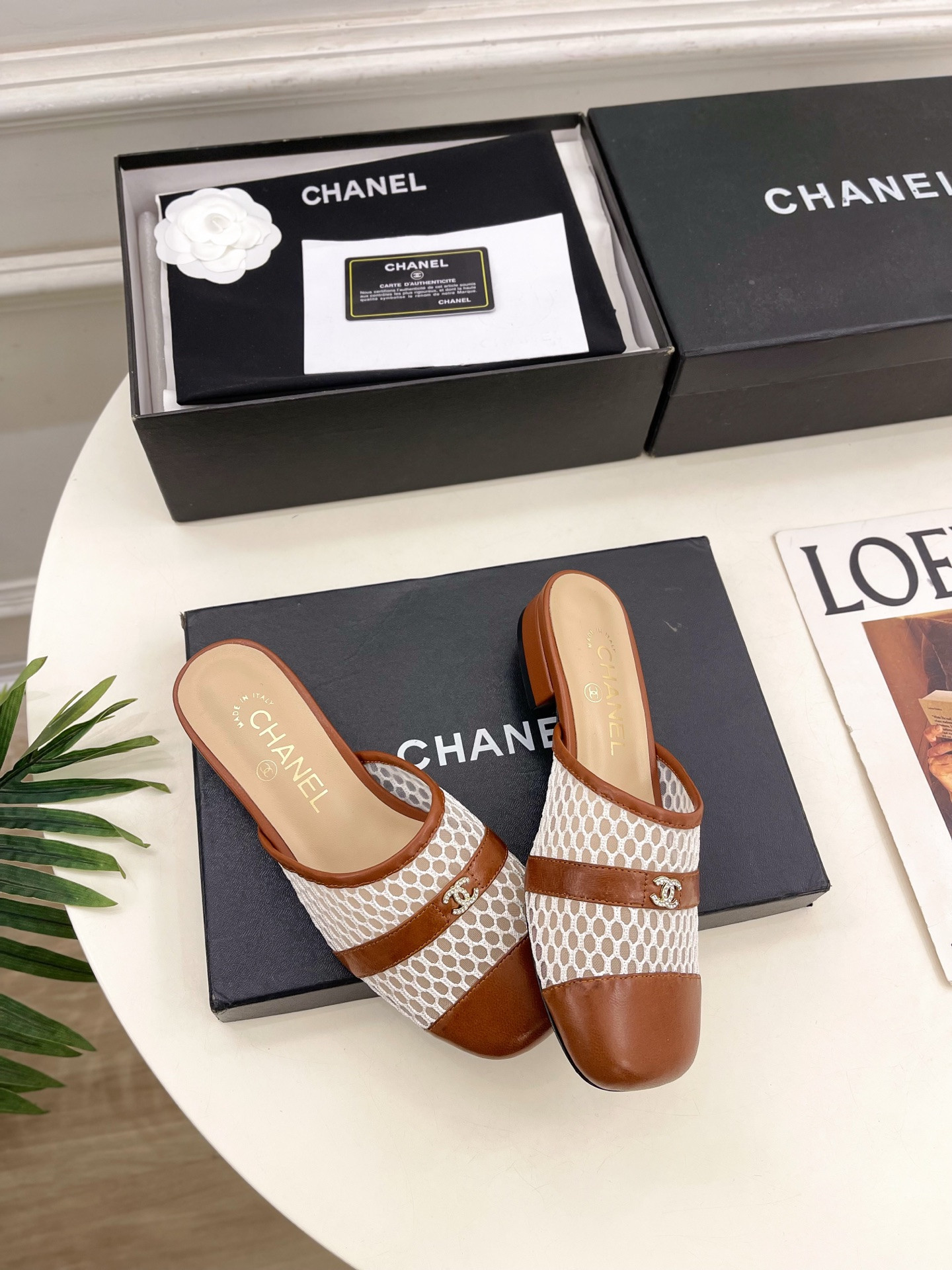 UA Chanel Mule