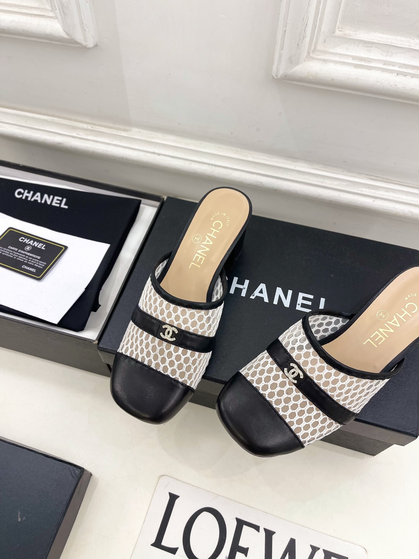 UA Chanel Mule 5.5cm Heel