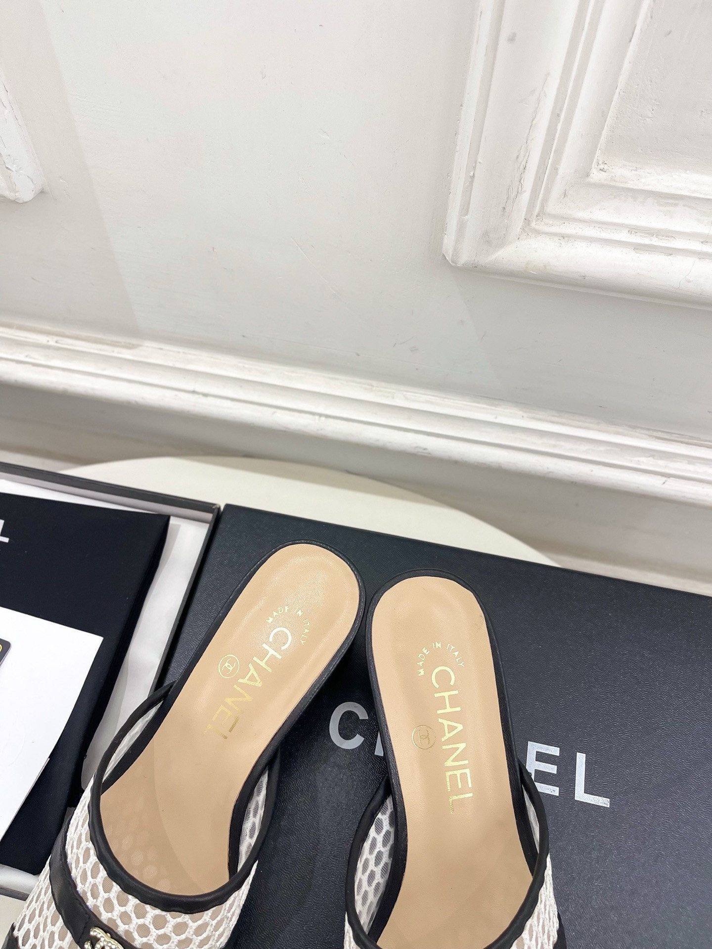 UA Chanel Mule 5.5cm Heel