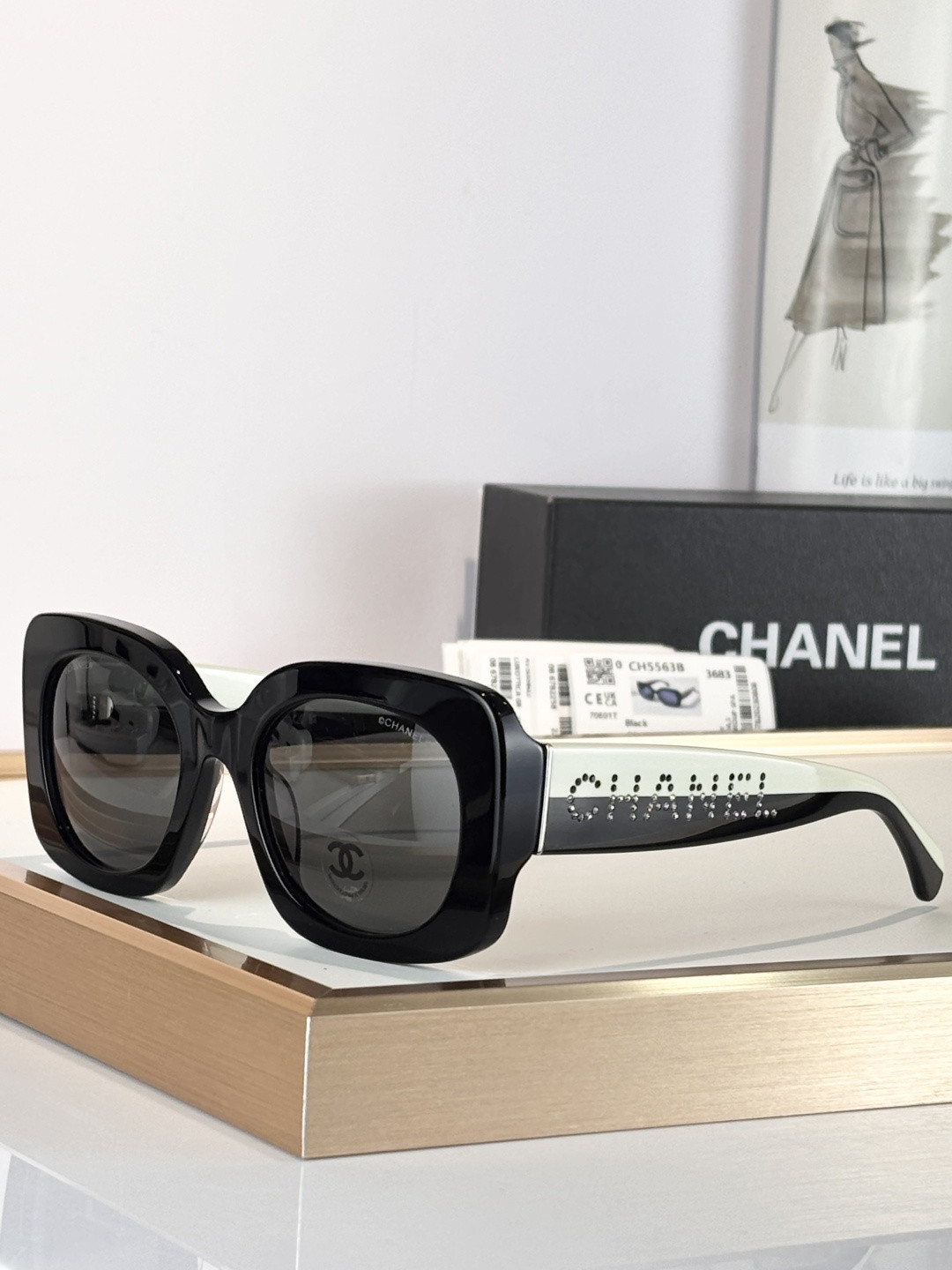 Ch**el glasses ch5563b 53-21-140