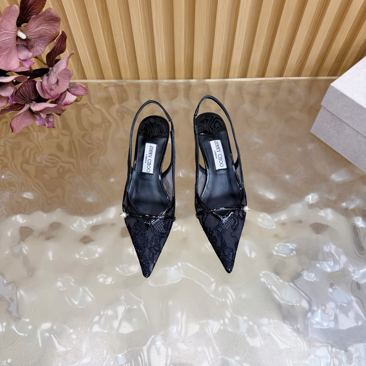 ua J1m*y Ch00 amita 45 slingbacks