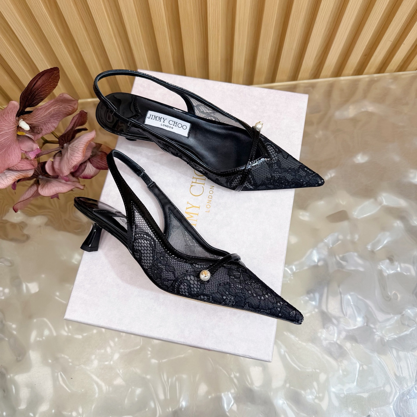 ua J1m*y Ch00 amita 45 slingbacks