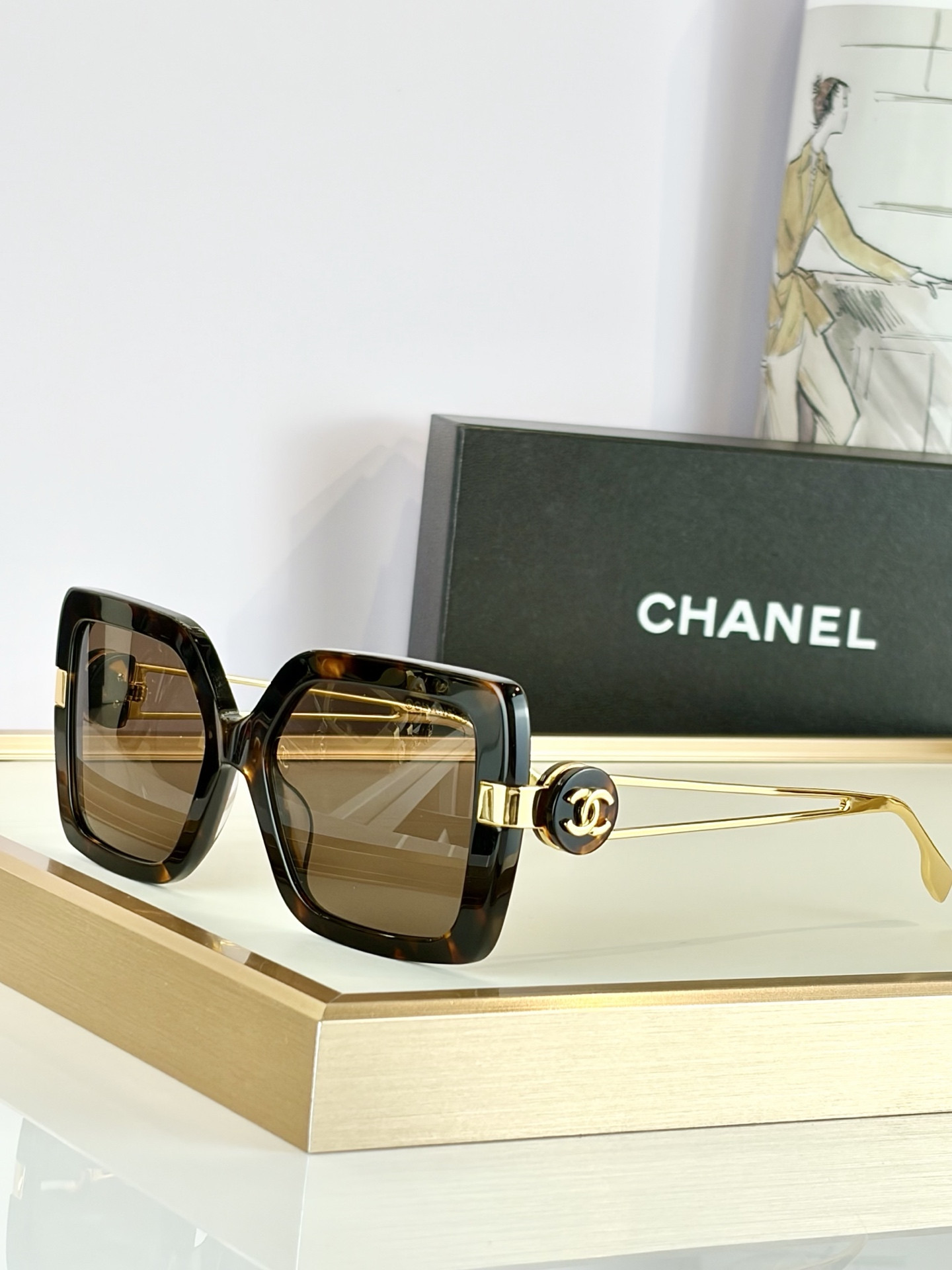 Ch**el glasses ch5512-h 56-18-145