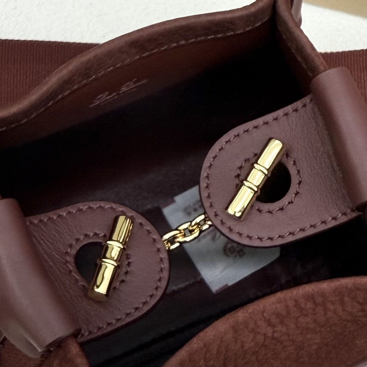 Loro Piana Micro Bale bag 13x13x16cm